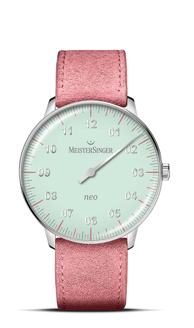 meistersinger-neo-special-einzeiger-armbanduhr-hellgr-n image 1