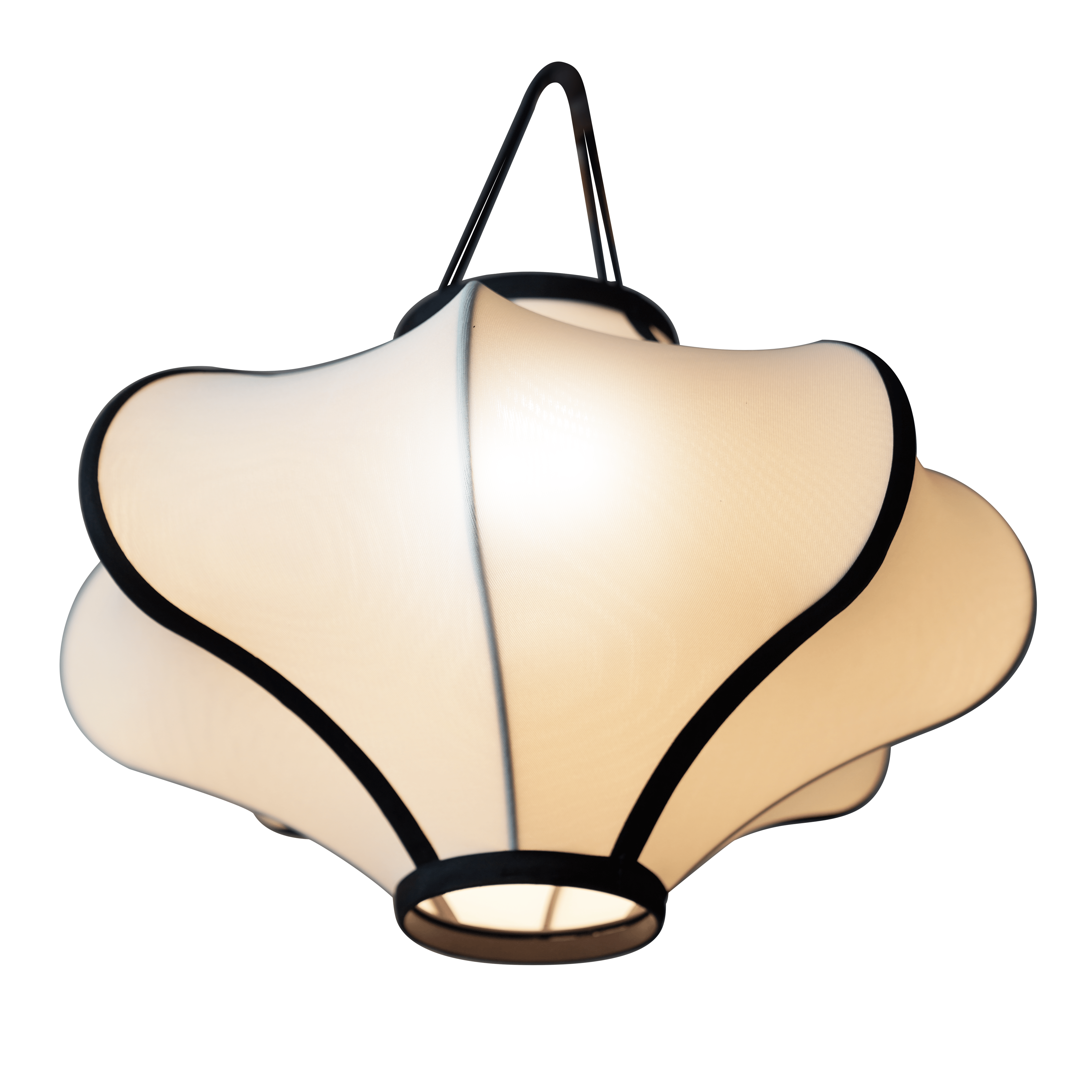 nextime-lumi-laternen-lampenschirm-40-cm-creme-textil image 1