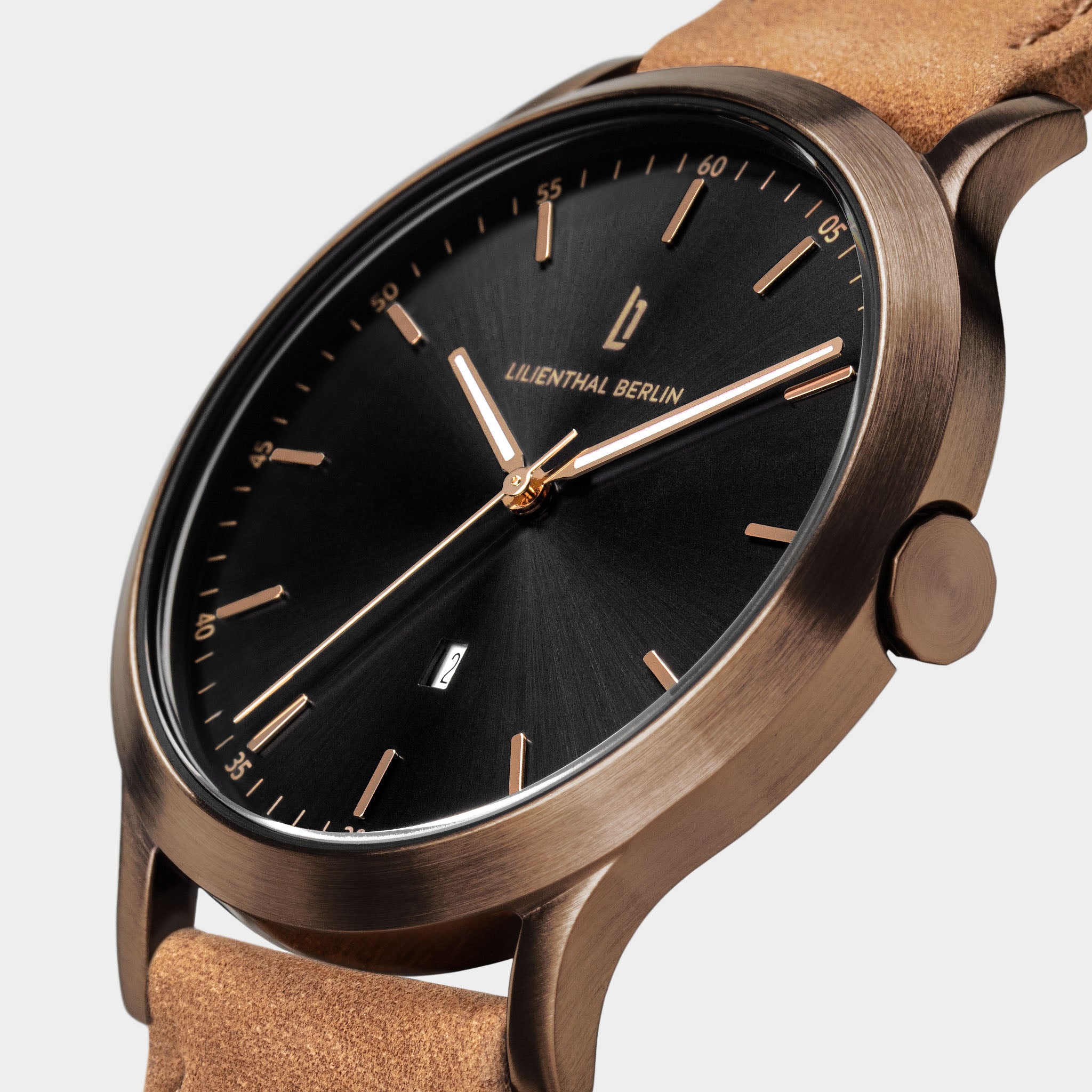 lilienthal-berlin-huxley-armbanduhr-bronze-black-40-mm image 2
