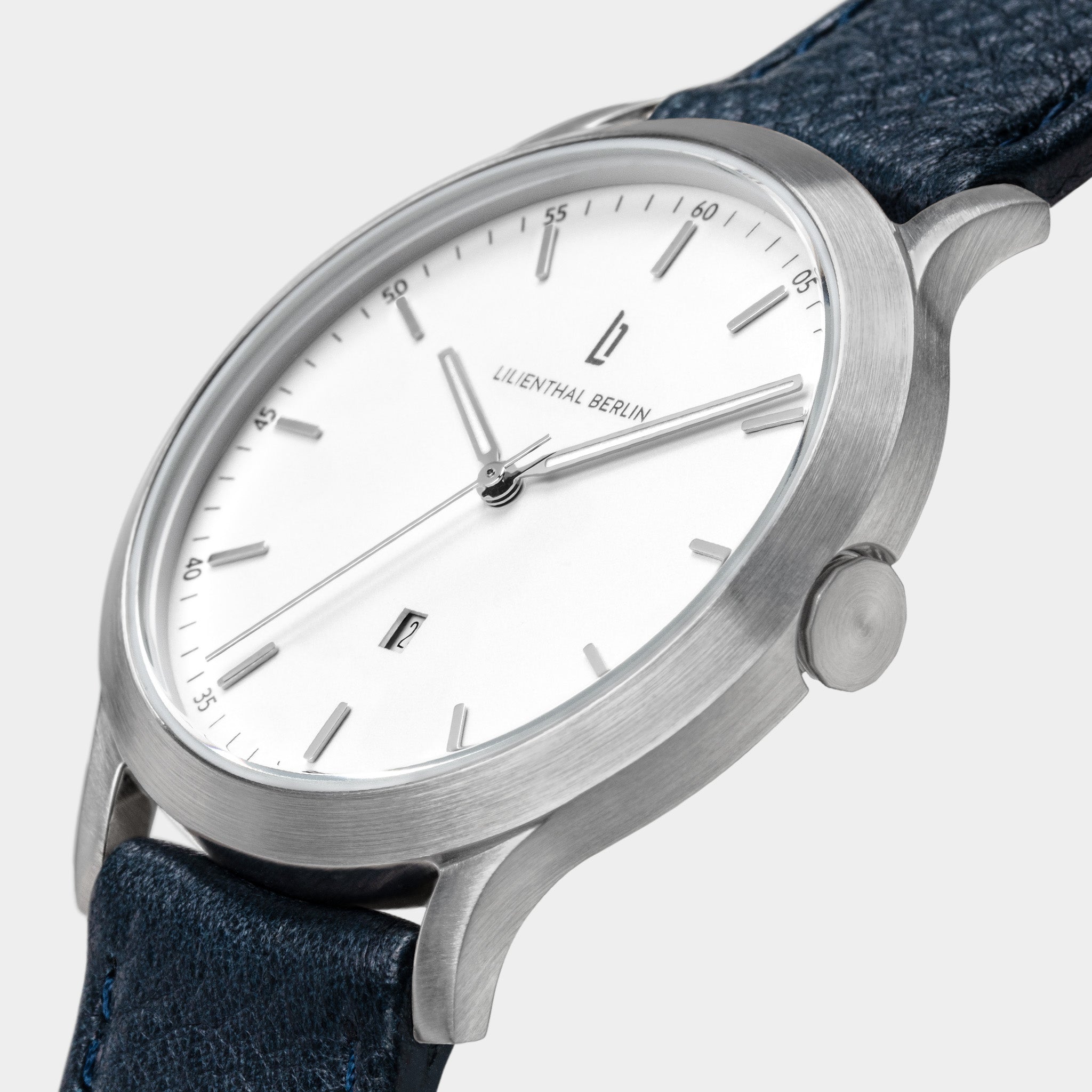lilienthal-berlin-huxley-armbanduhr-silver-white-40-mm-2 image 2
