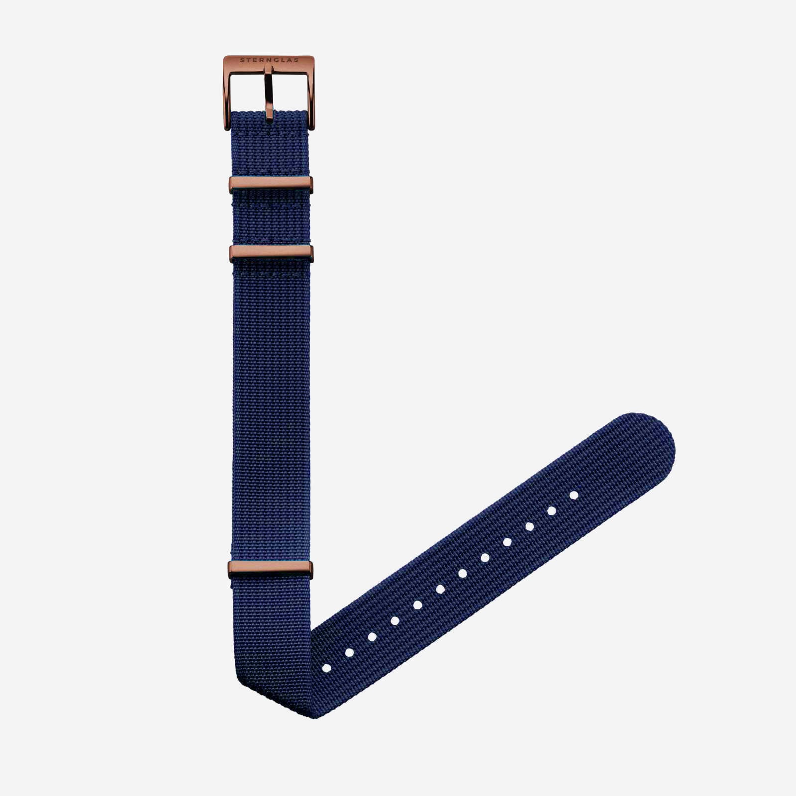 sternglas-field-20-nylon-uhrenarmband-marineblau-20-mm image 1