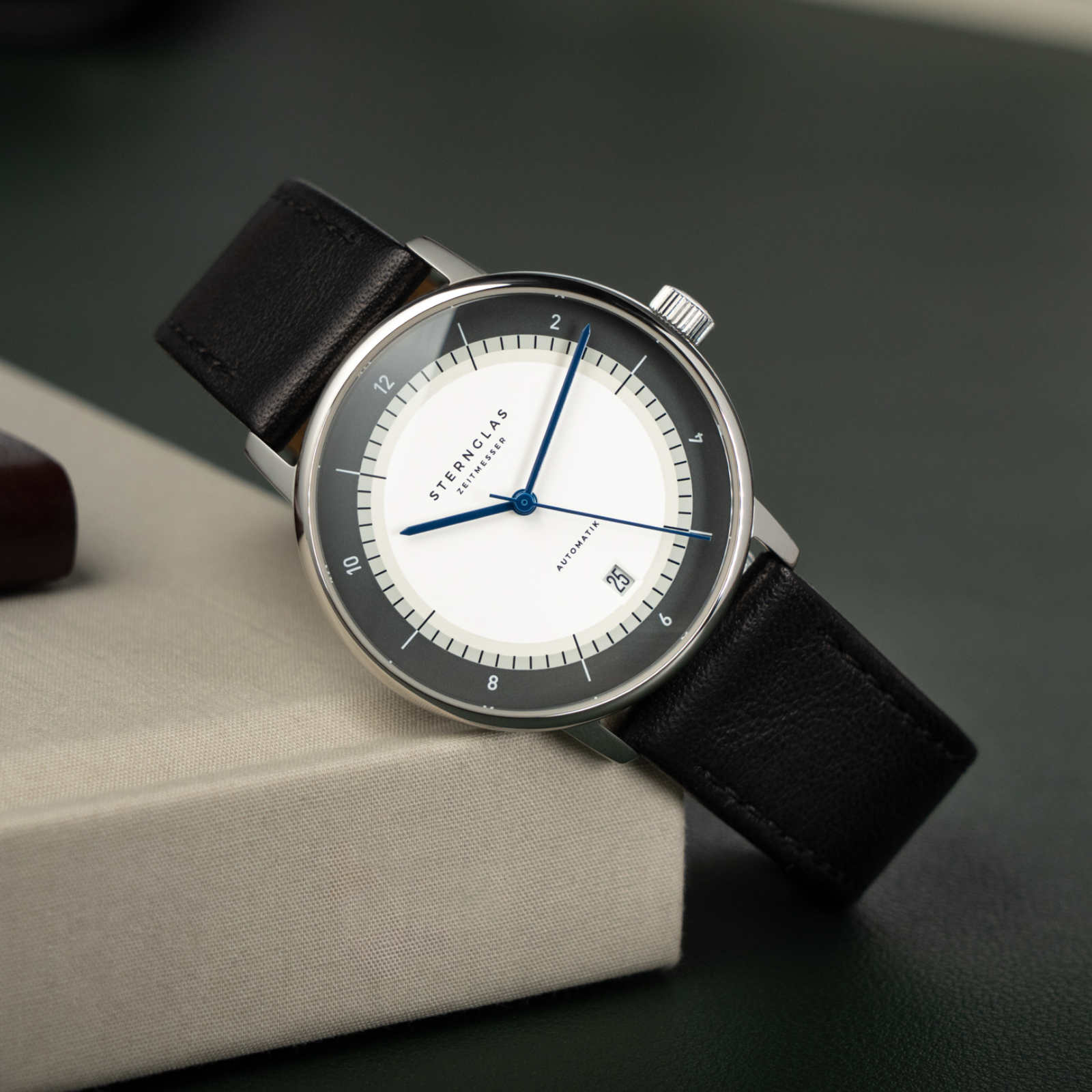 sternglas-naos-automatik-edition-60-lumatik-automatikuhr-38-mm-silber-mit-lederb image 7
