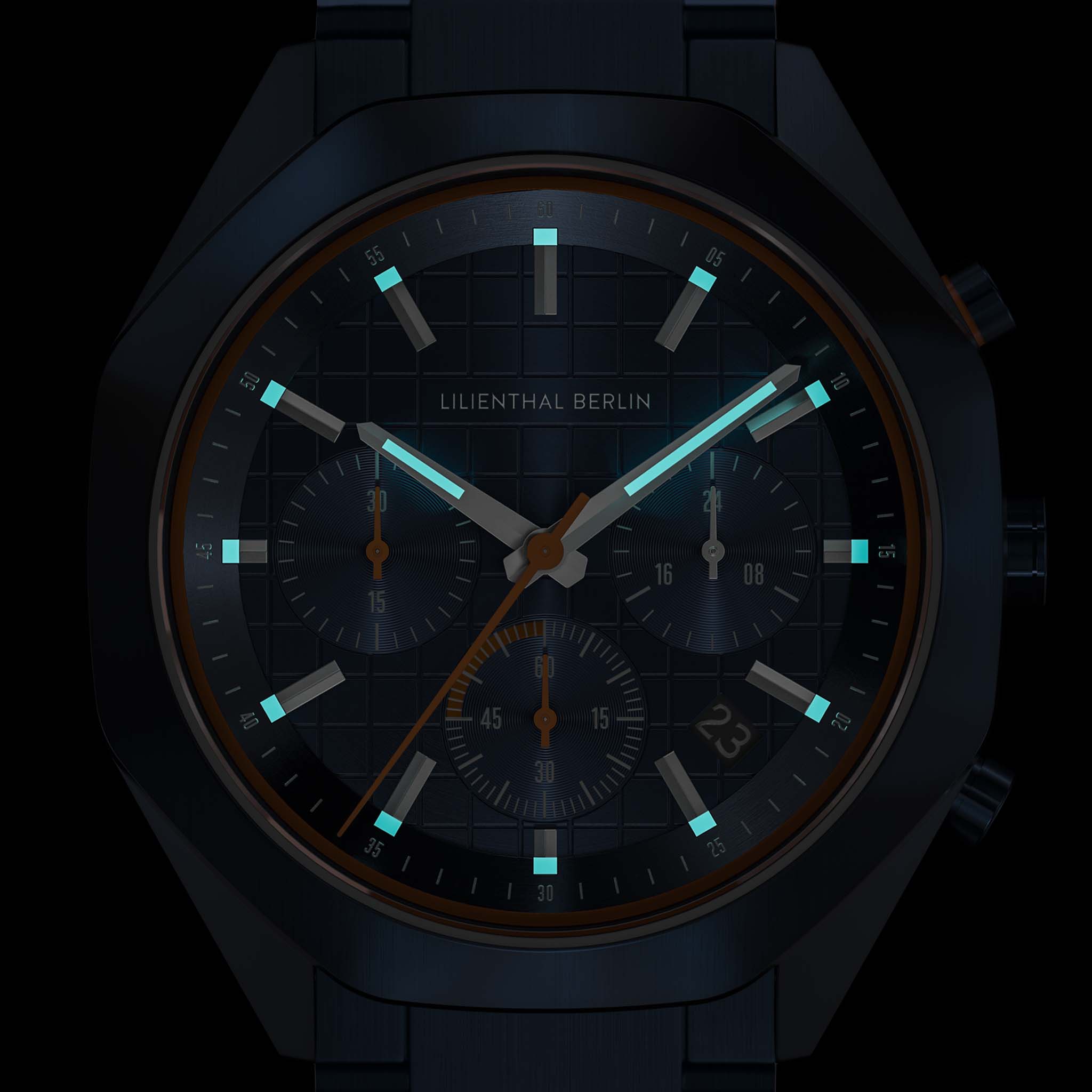 lilienthal-berlin-octachrono-chronograph-blue-orange image 8