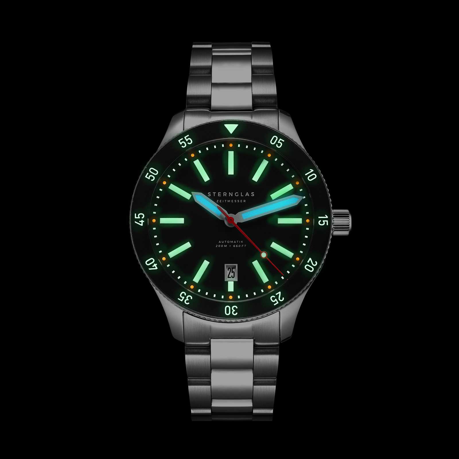sternglas-marus-2-0-herrenuhr-42-mm-kautschuk-schwarz image 3