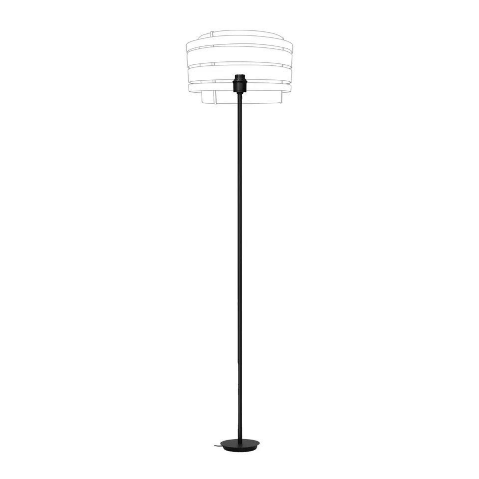 nextime-beam-stehleuchten-st-nder-metall-schwarz-157-cm-e27 image 1