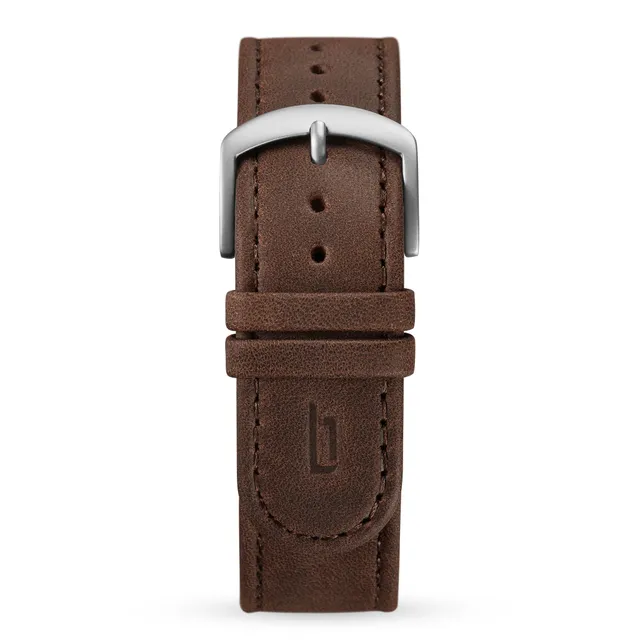 lilienthal-berlin-leder-wechselarmband-dark-brown image 1