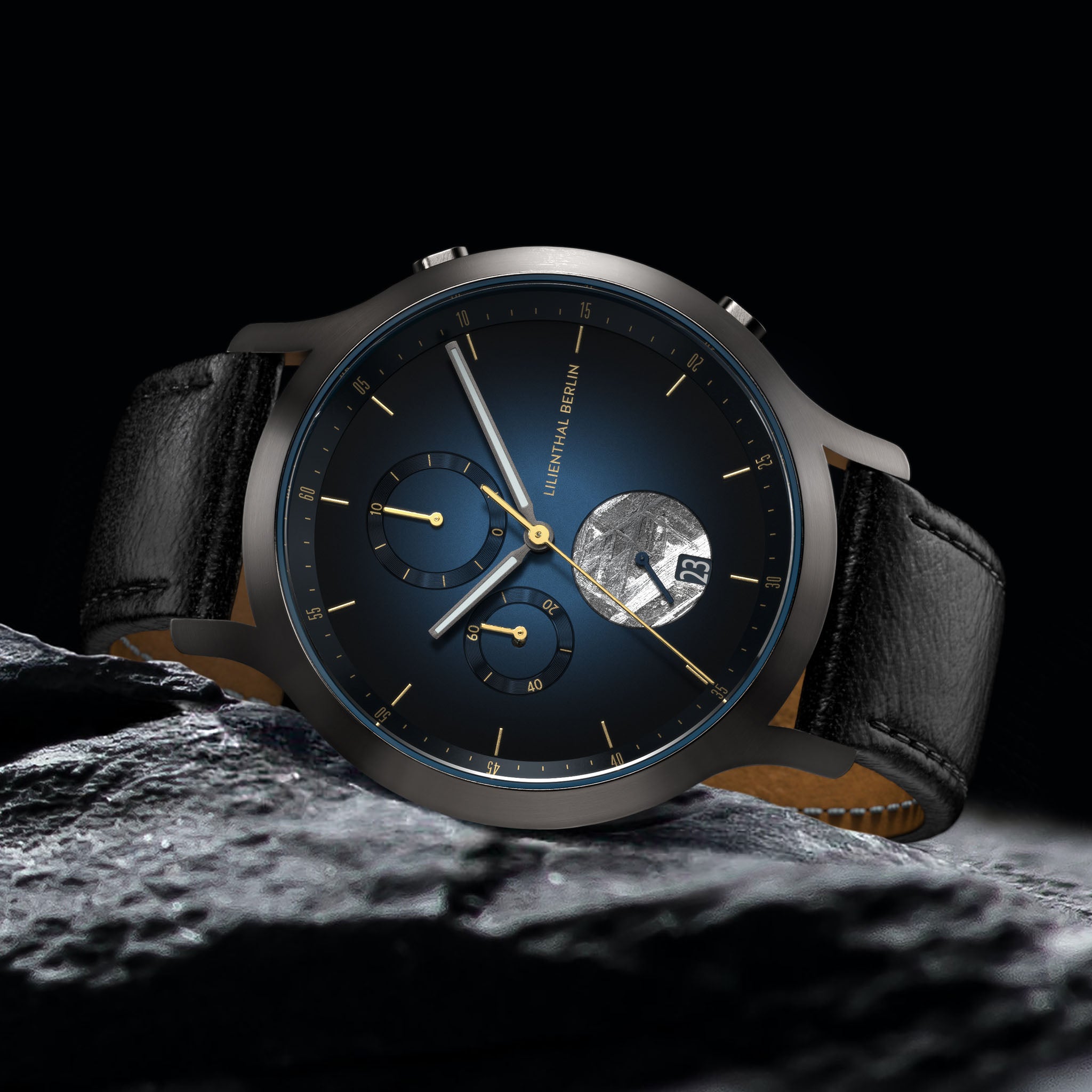 lilienthal-berlin-chronograph-meteorite-midnight-gold image 3