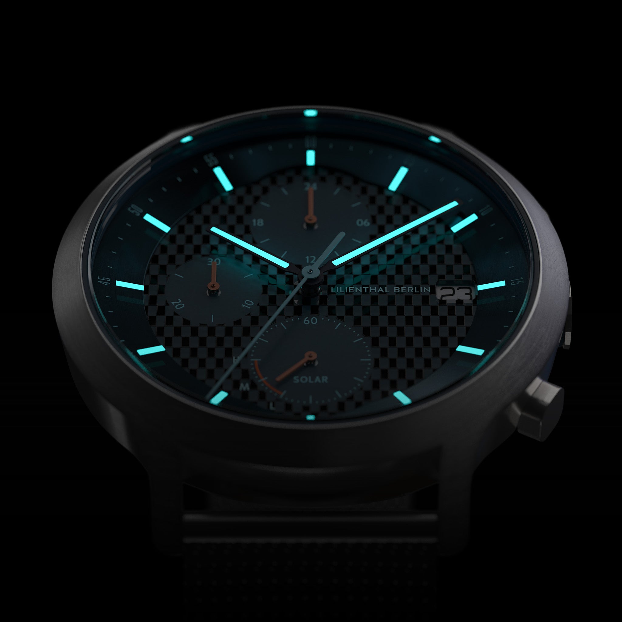 lilienthal-berlin-chronograph-solar-edition-v-solar-armbanduhr-mit-meshband image 7