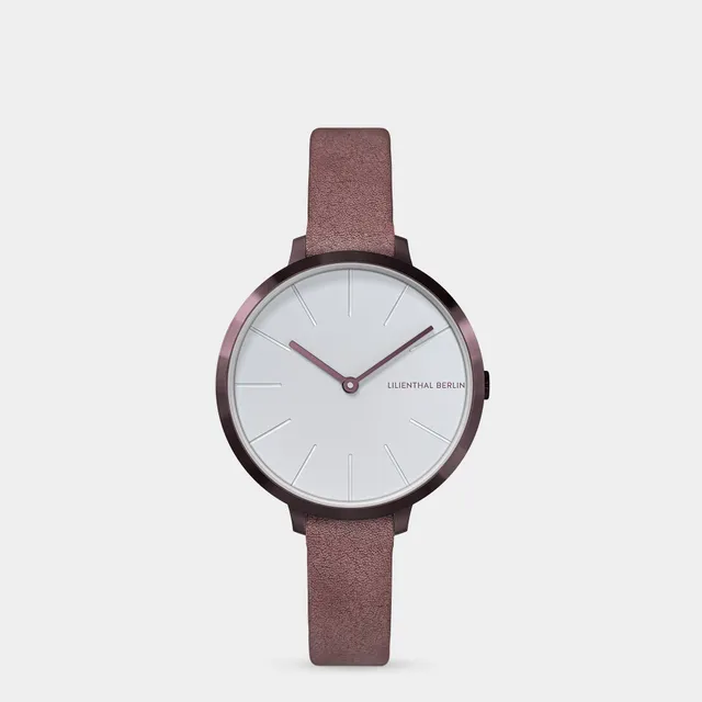 lilienthal-berlin-rosalux-burgundy-white-damen-armbanduhr-30-mm image 1