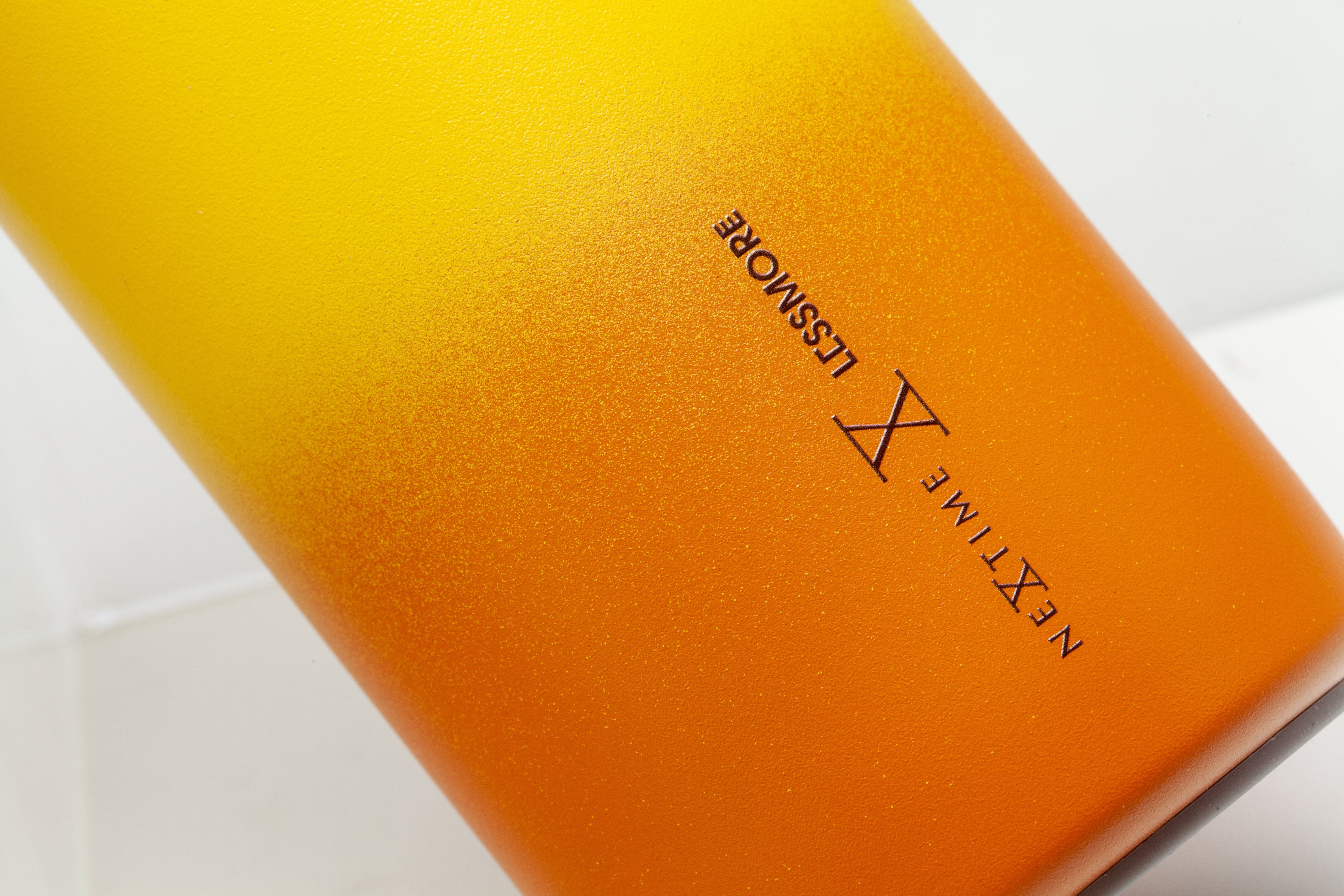 nextime-canvas-bottle-thermosflasche-355-473-710ml-tulip-yellow image 4
