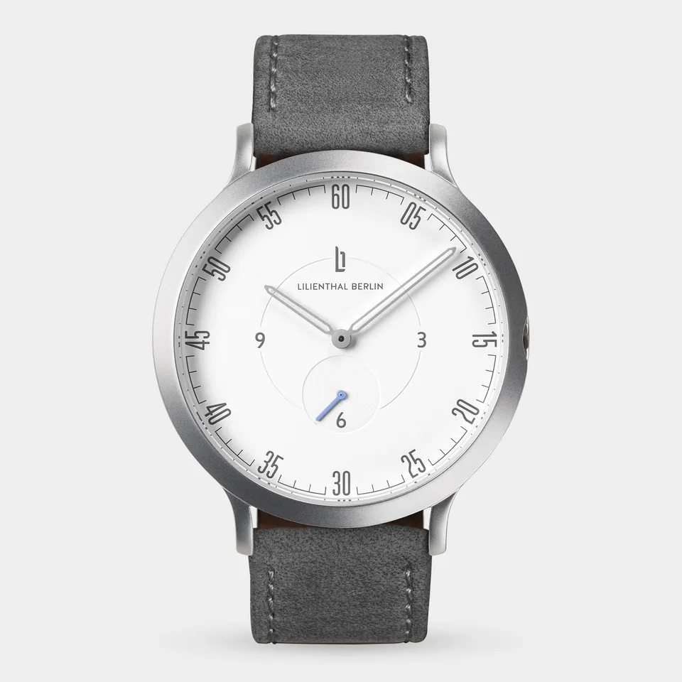 lilienthal-berlin-lilienthal-1-armbanduhr-silver-white-42-5-mm image 1
