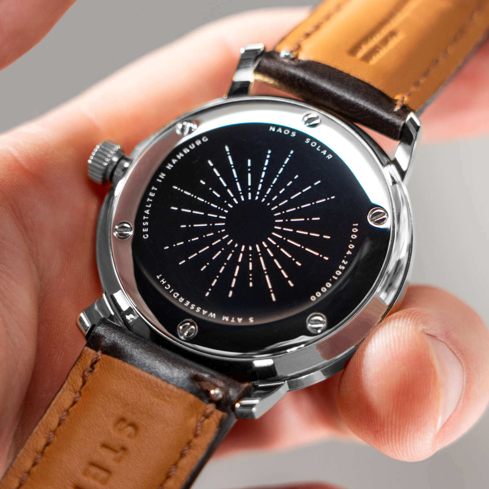 sternglas-naos-solar-herrenuhr-38-mm-wei-leder-silber image 6
