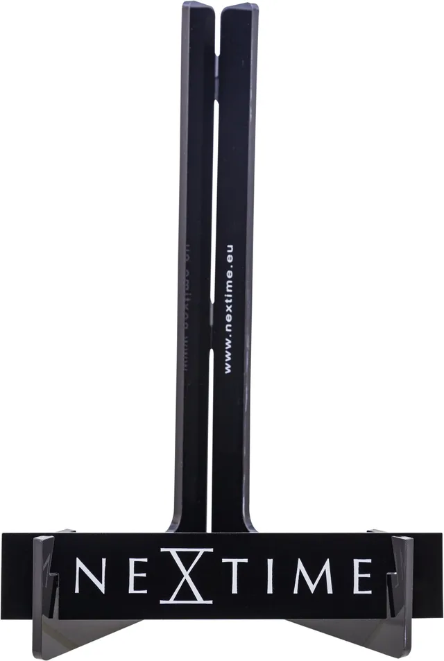 nextime-uhrenst-nder-28-x-18-x-12-cm-acryl-schwarz image 1