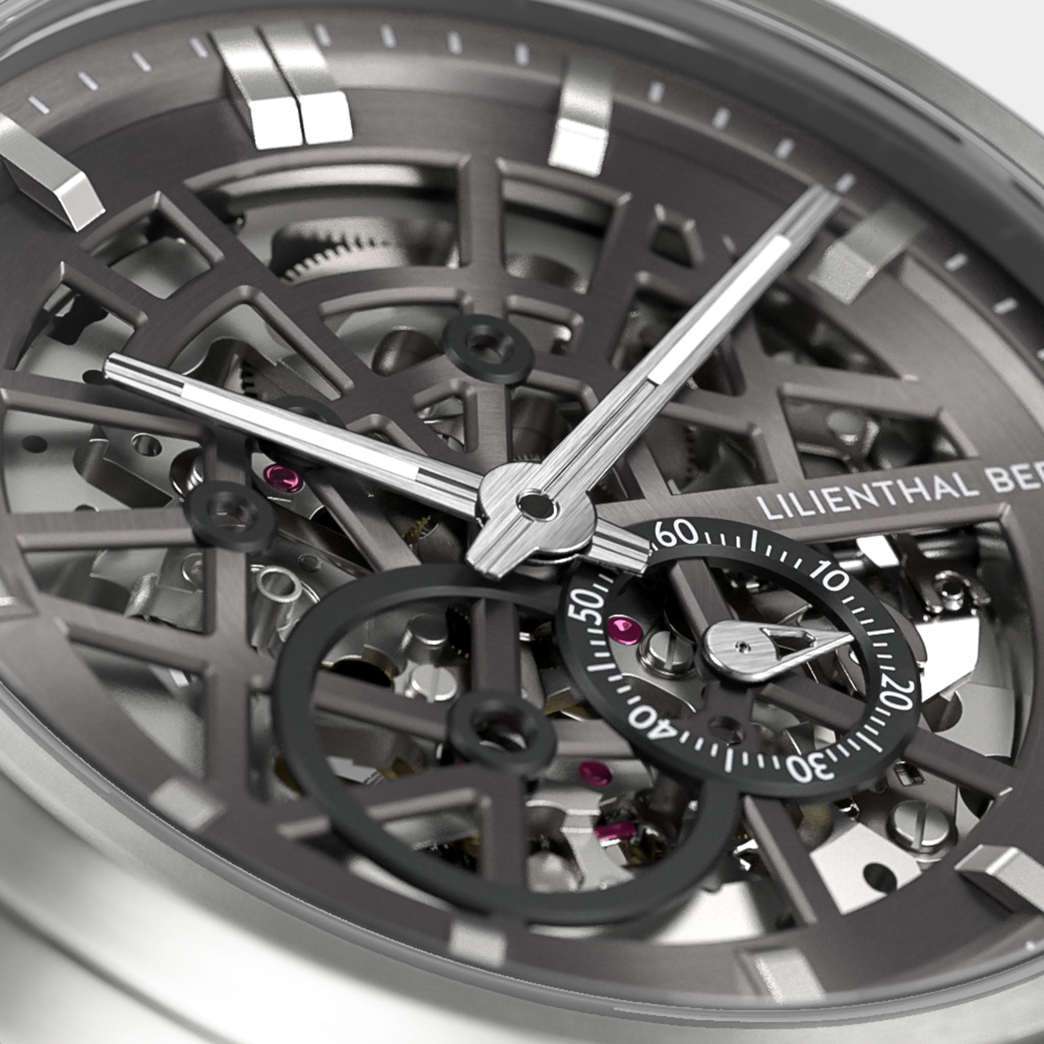 lilienthal-berlin-neolux-skeleton-automatikuhr-silver-grey-42-mm image 4