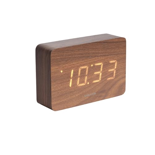 karlsson-led-wecker-ka5653dw-holzblock-mit-temperatur image 4