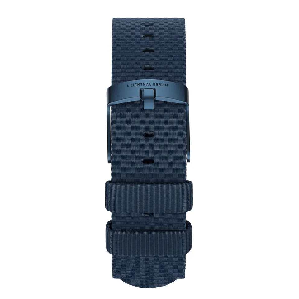lilienthal-berlin-textil-armband-blue-matte-f-r-lilienthal-1 image 1