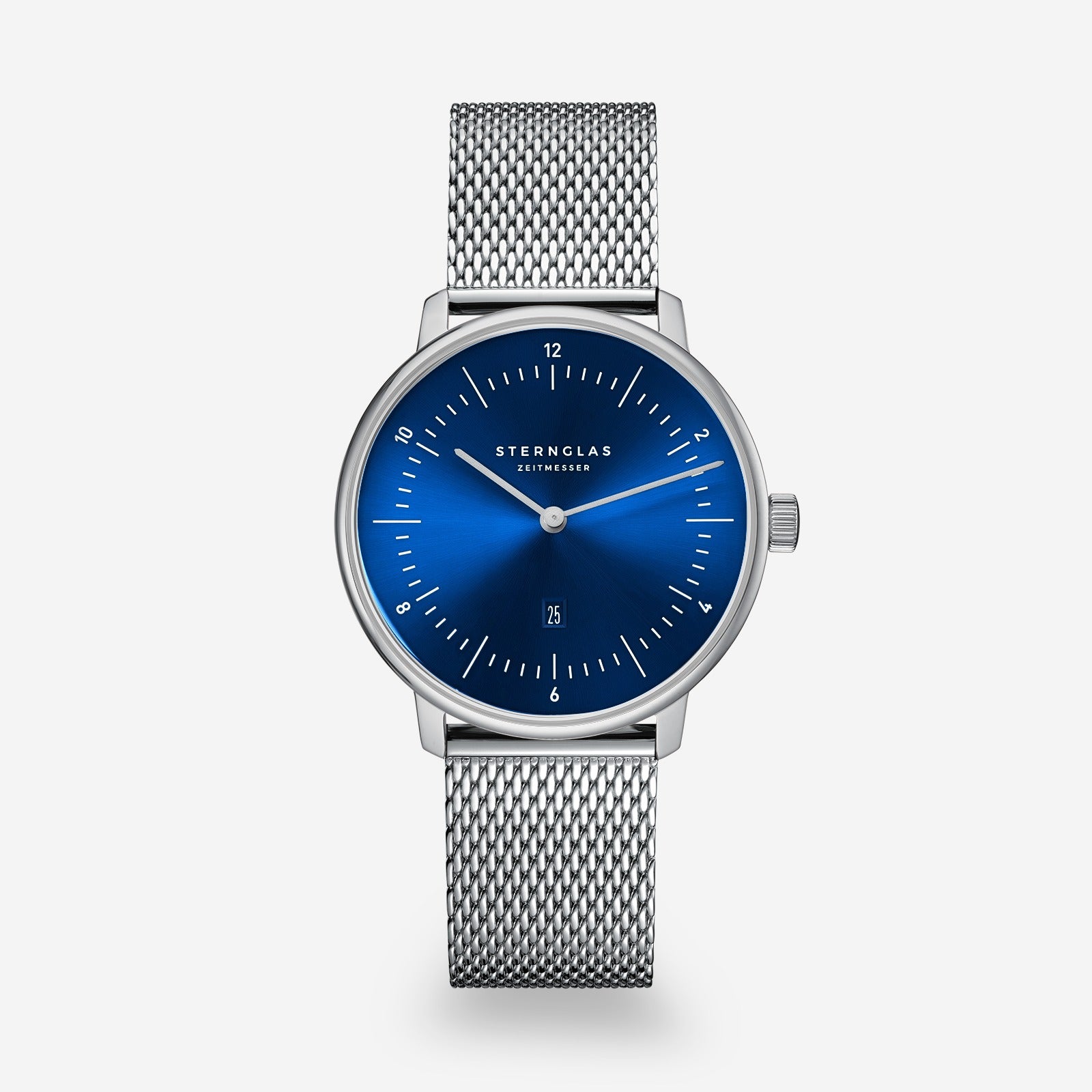sternglas-naos-xs-damenuhr-33mm-tiefblau-edelstahl image 1