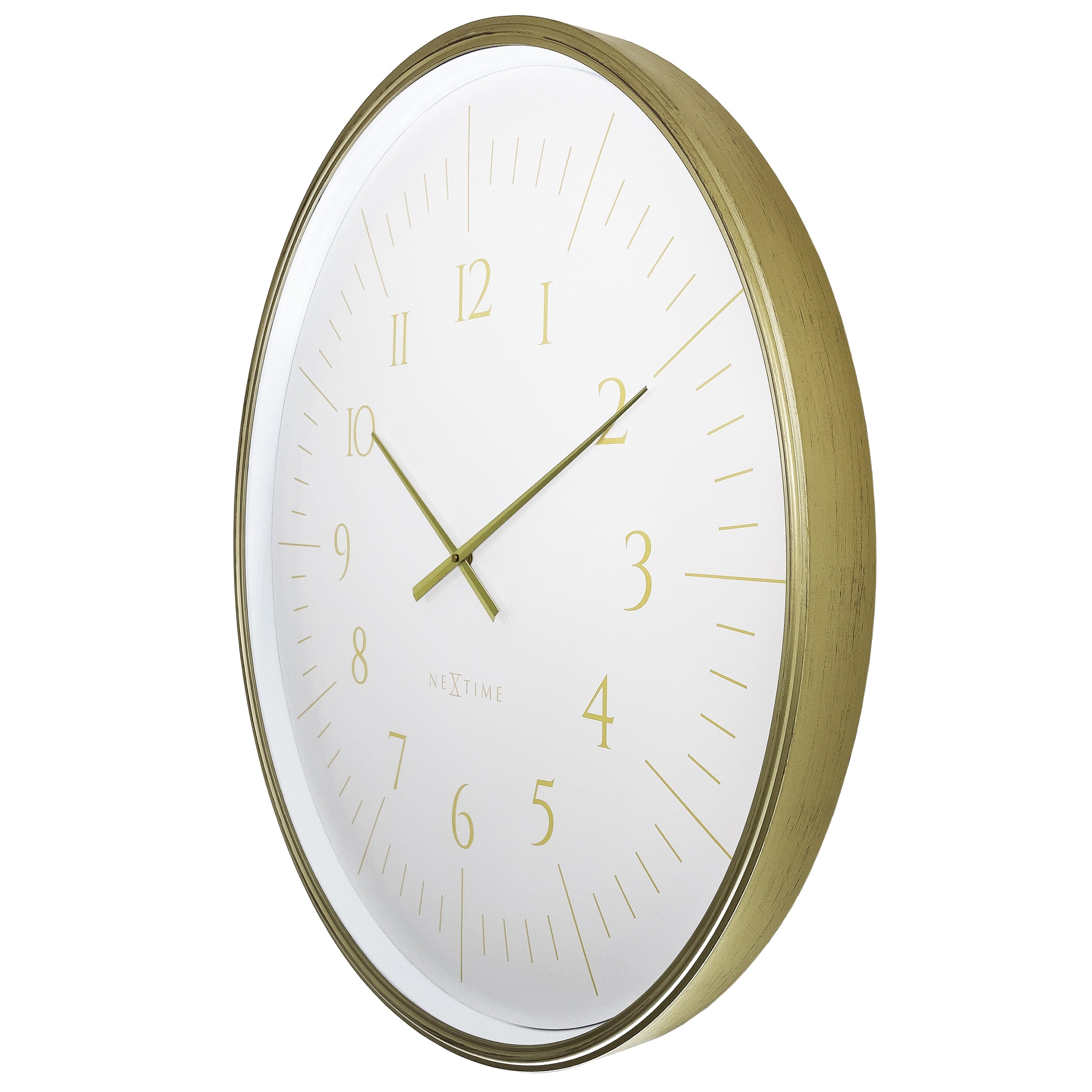 nextime-galaxy-large-wanduhr-77-cm-schwarz-wei-kunststoff-geb-rstetes-goldgeh-us image 3