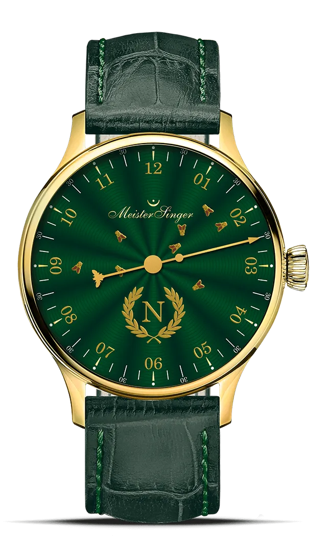 meistersinger-paleograph-edition-napol-on-einzeiger-armbanduhr image 1