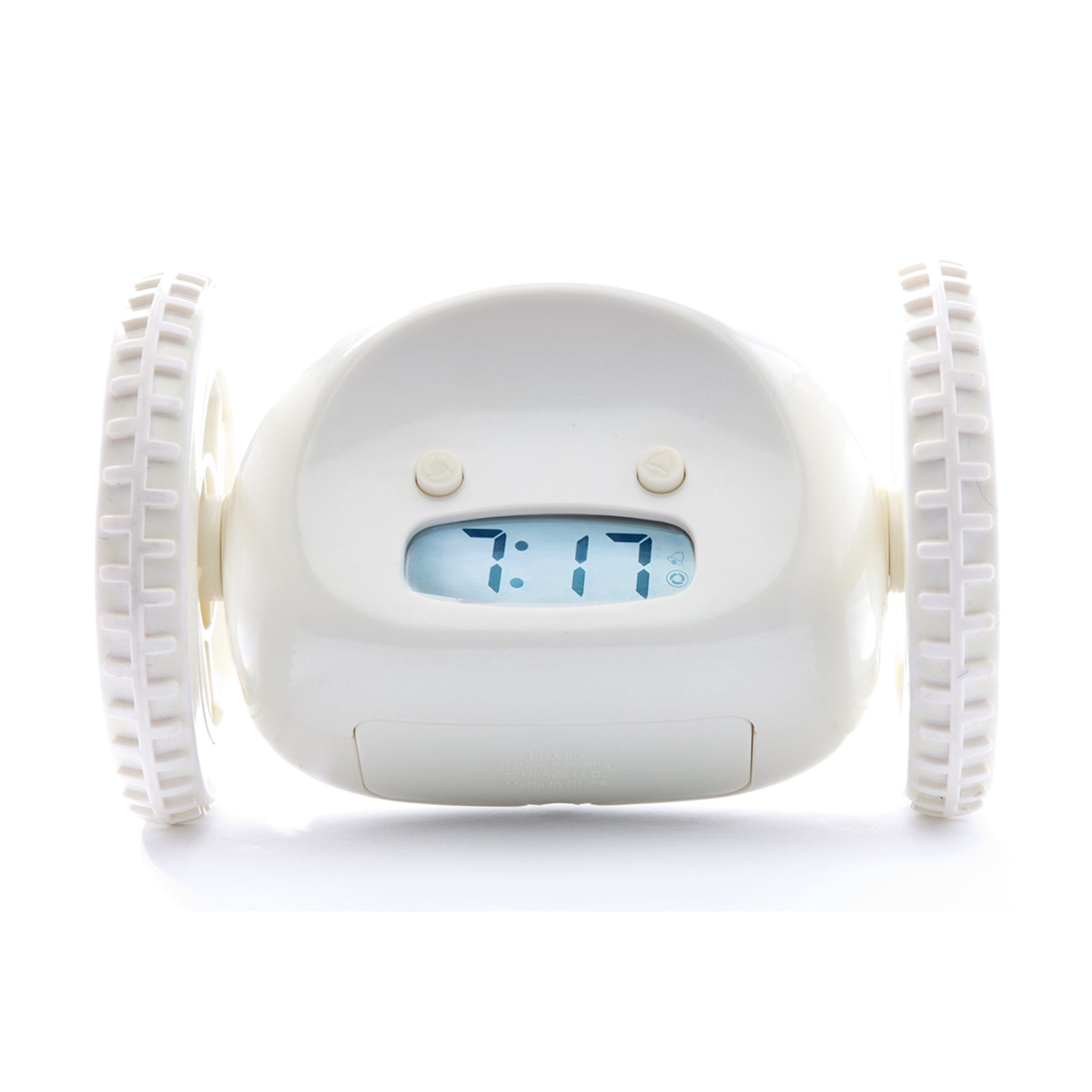 nextime-clocky-wecker-auf-r-dern-wei-laut image 1
