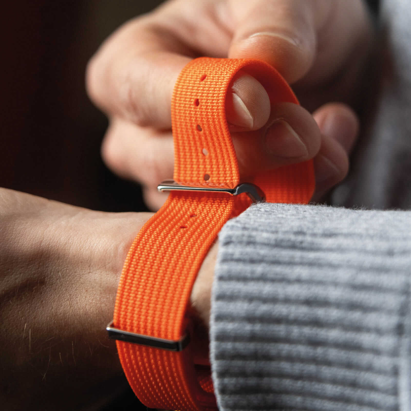 sternglas-field-20-signalorange-nylonarmband-20-mm-mit-schnellwechsel image 4