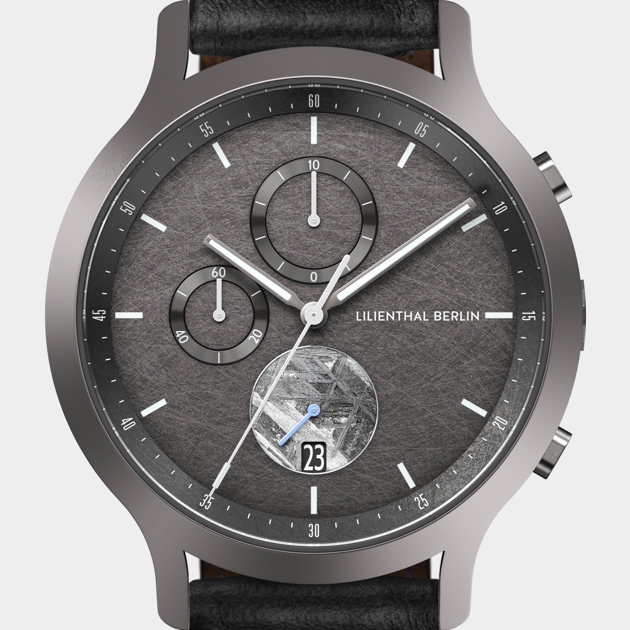 lilienthal-berlin-chronograph-meteorite-cosmic-gray-meteoritenuhr image 6