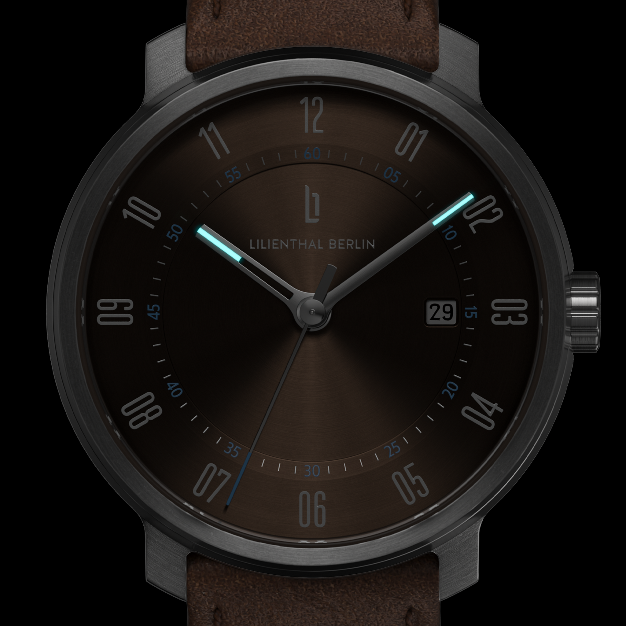 lilienthal-berlin-neolux-silver-brown-automatik-uhr-42-mm-2 image 7