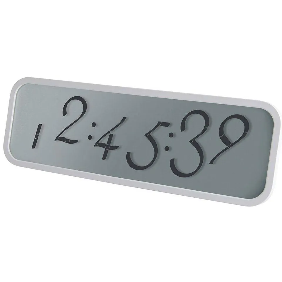 lexon-script-clock-large-wanduhr-wei image 1