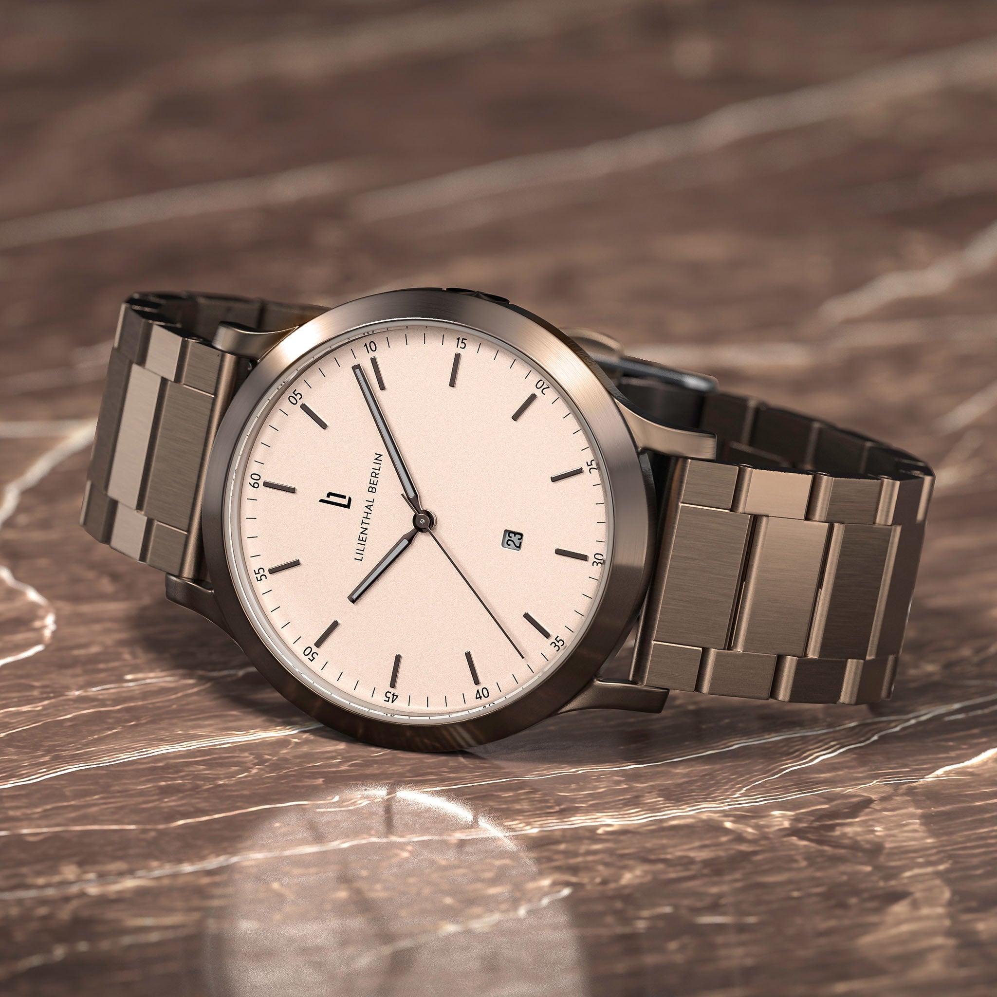 lilienthal-berlin-huxley-armbanduhr-bronze-almond-40-mm image 2