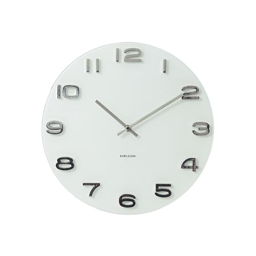 karlsson-vintage-wanduhr-wei-35-cm image 5