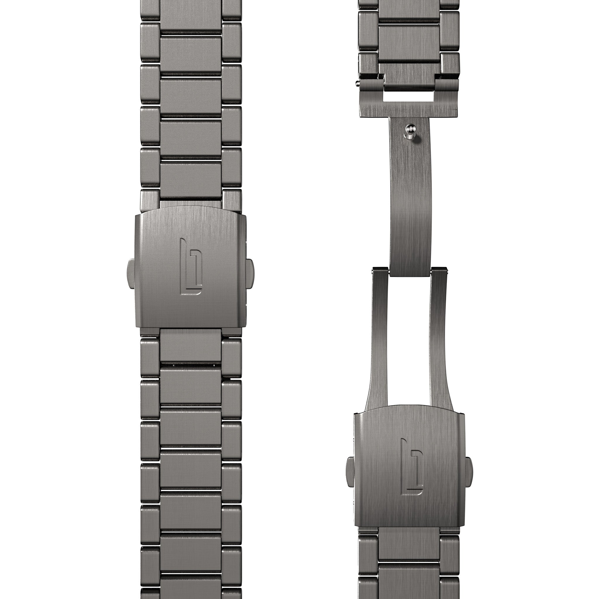 lilienthal-berlin-edelstahl-armband-anthracite-brushed-wechselarmband image 3
