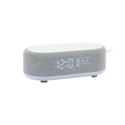 karlsson-vogue-wecker-mit-bluetooth-lautsprecher-und-wireless-charging-mausgrau- image 6