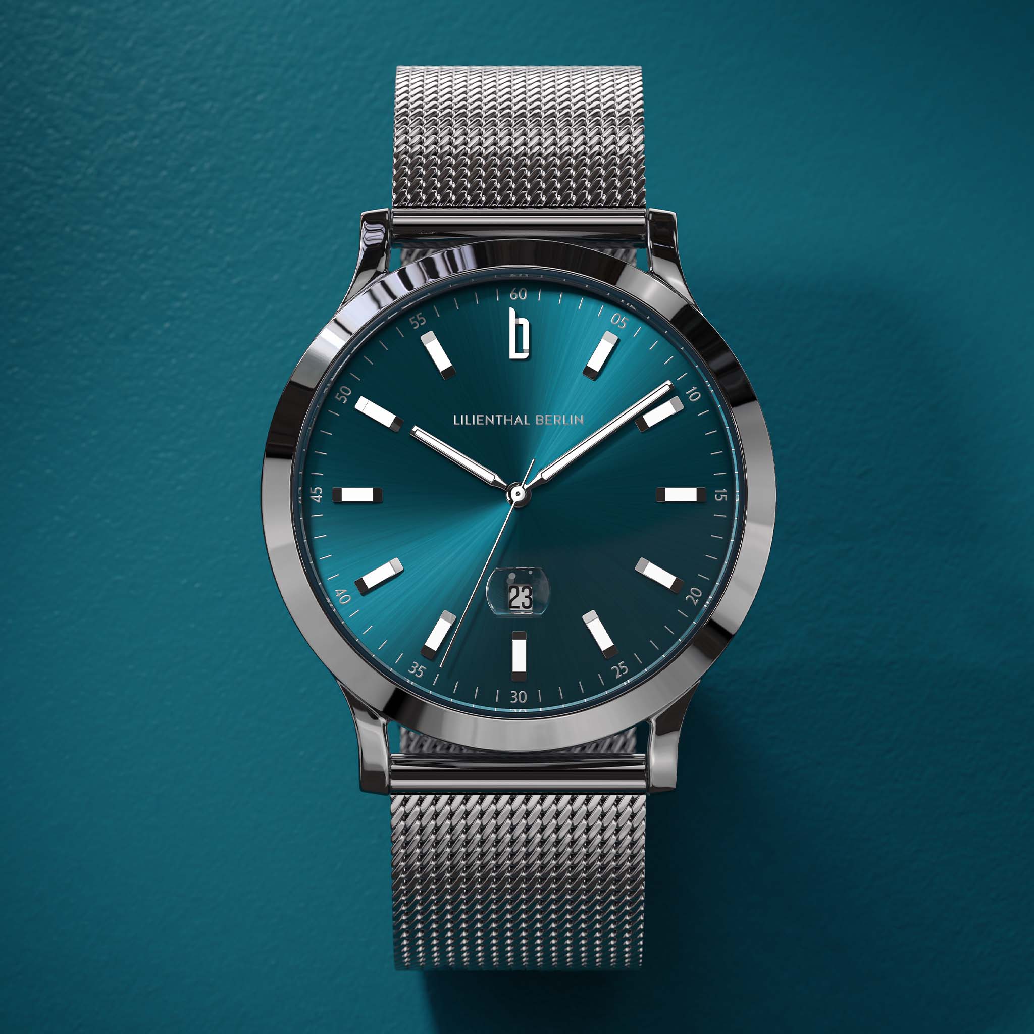 lilienthal-berlin-huxley-ii-armbanduhr-oceanic-teal-40-mm-2 image 3