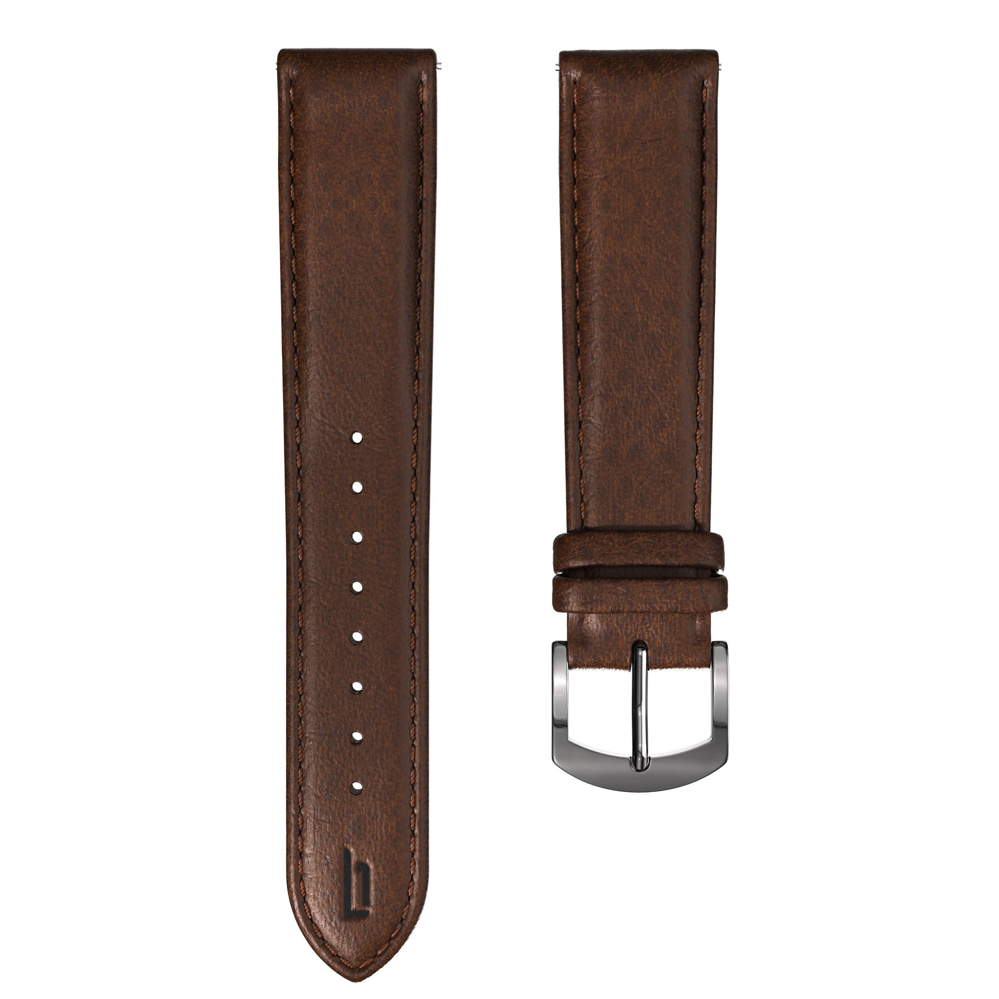 lilienthal-berlin-leather-strap-uhrenarmband-dark-brown-2 image 3