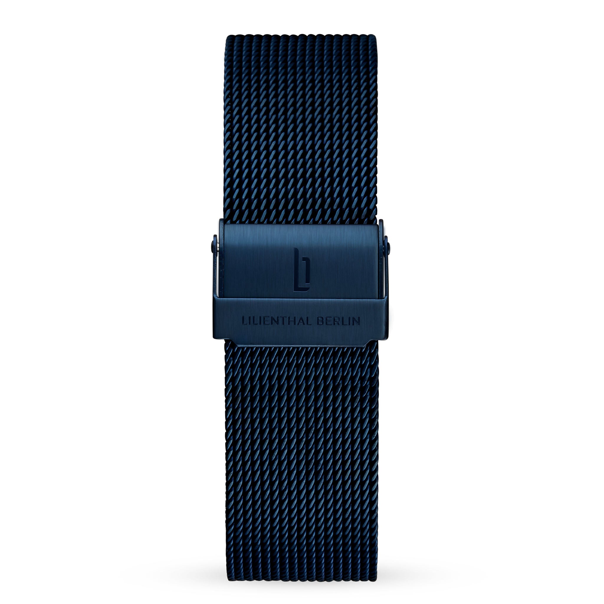 lilienthal-berlin-mesh-armband-blue-brushed-wechselarmband image 1