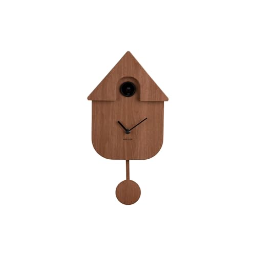 karlsson-modern-cuckoo-kuckucksuhr-braun-21-5-x-8-5-x-41-cm image 8