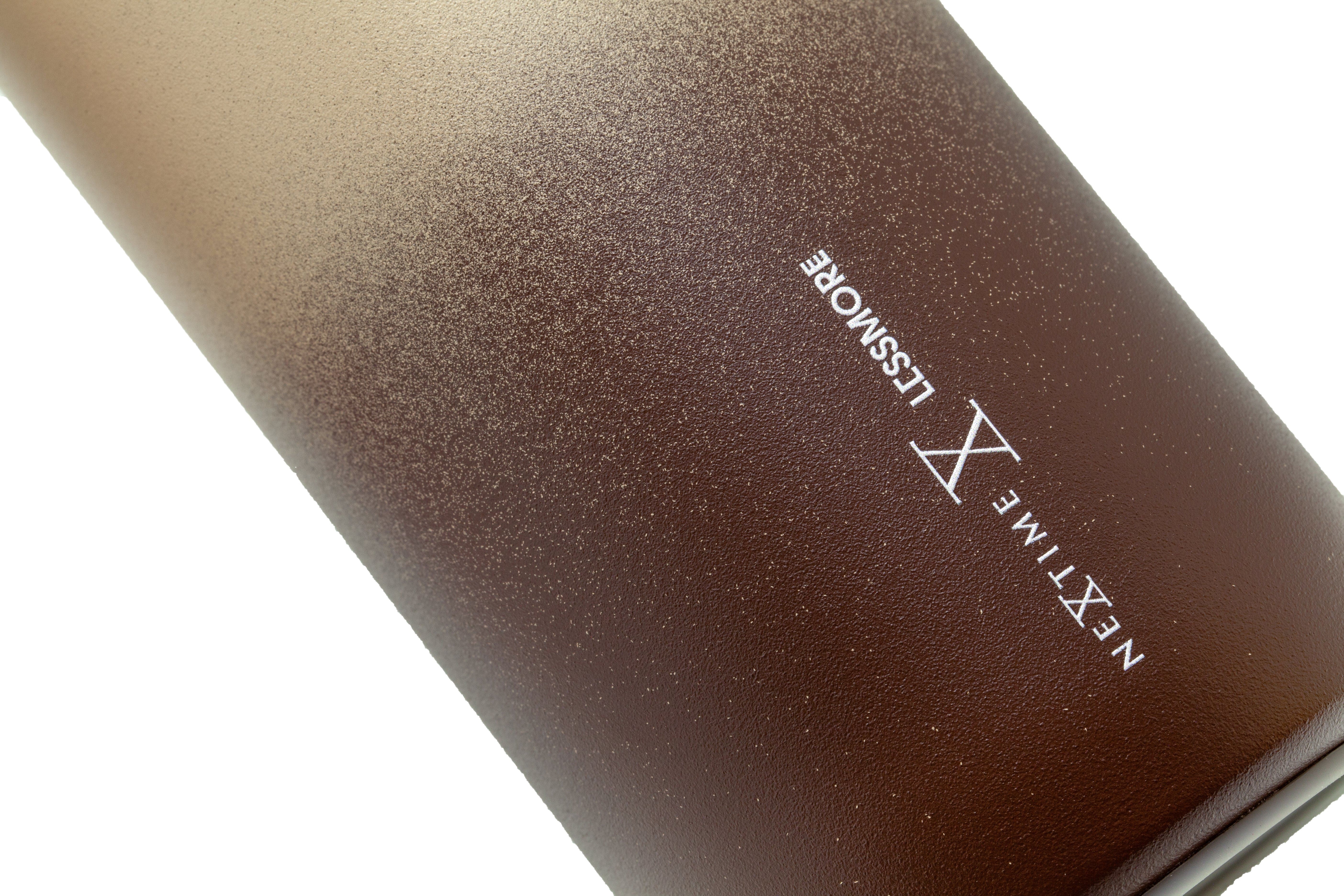 nextime-canvas-bottle-thermosflasche-355-473-710-ml-schokobraun image 4