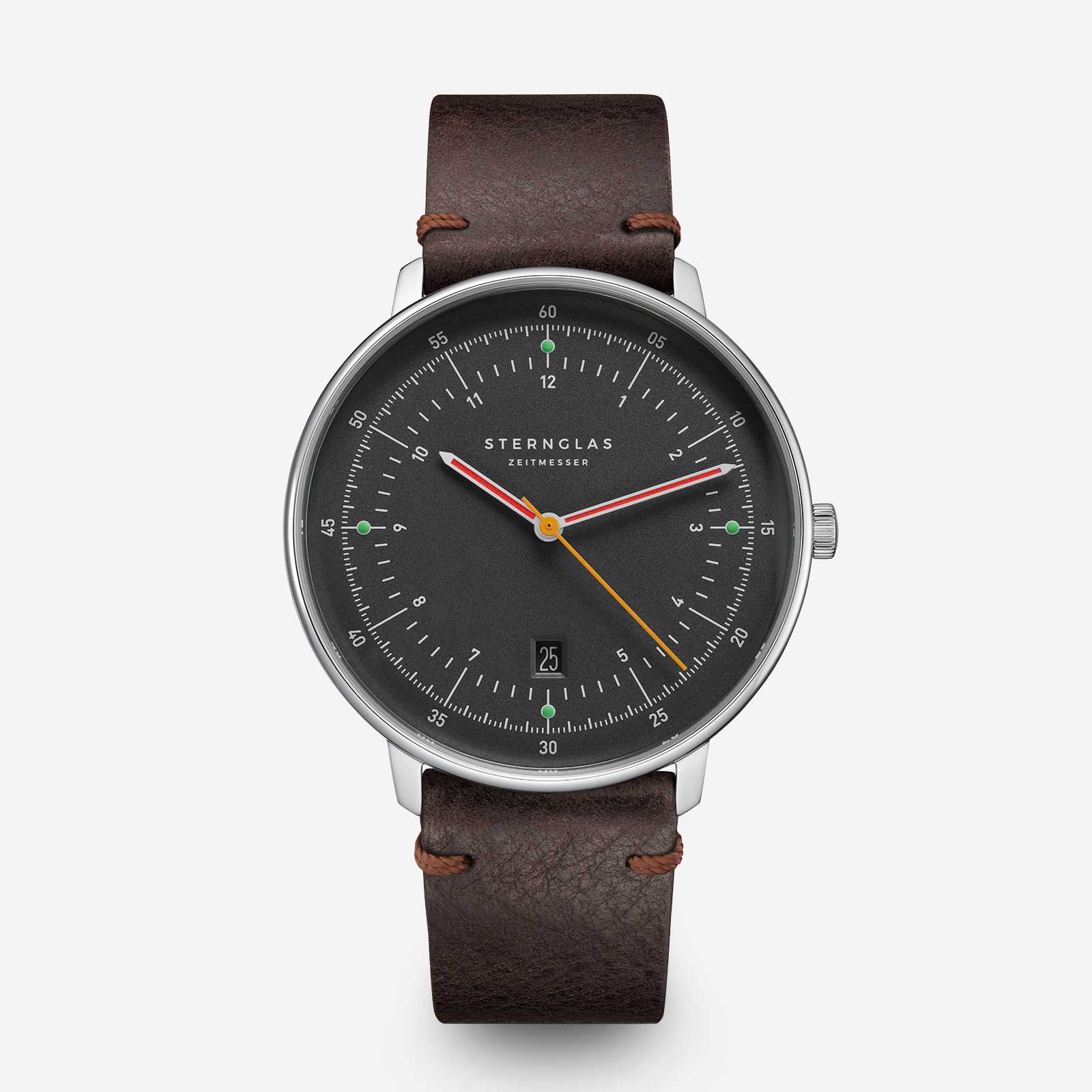 sternglas-hamburg-neugraphit-herrenuhr-42-mm-silber image 1