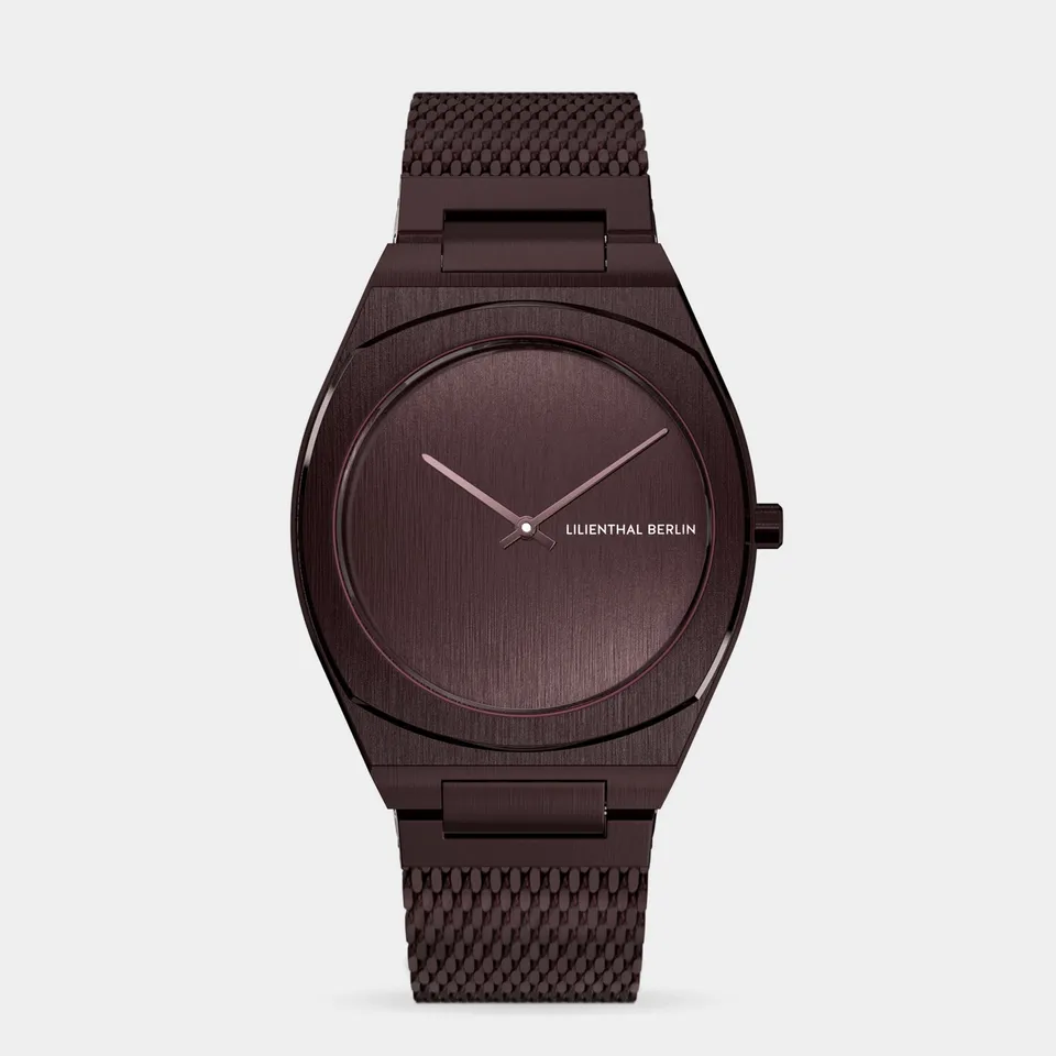 lilienthal-berlin-nuvora-damenuhr-mono-burgundy-34-mm image 1