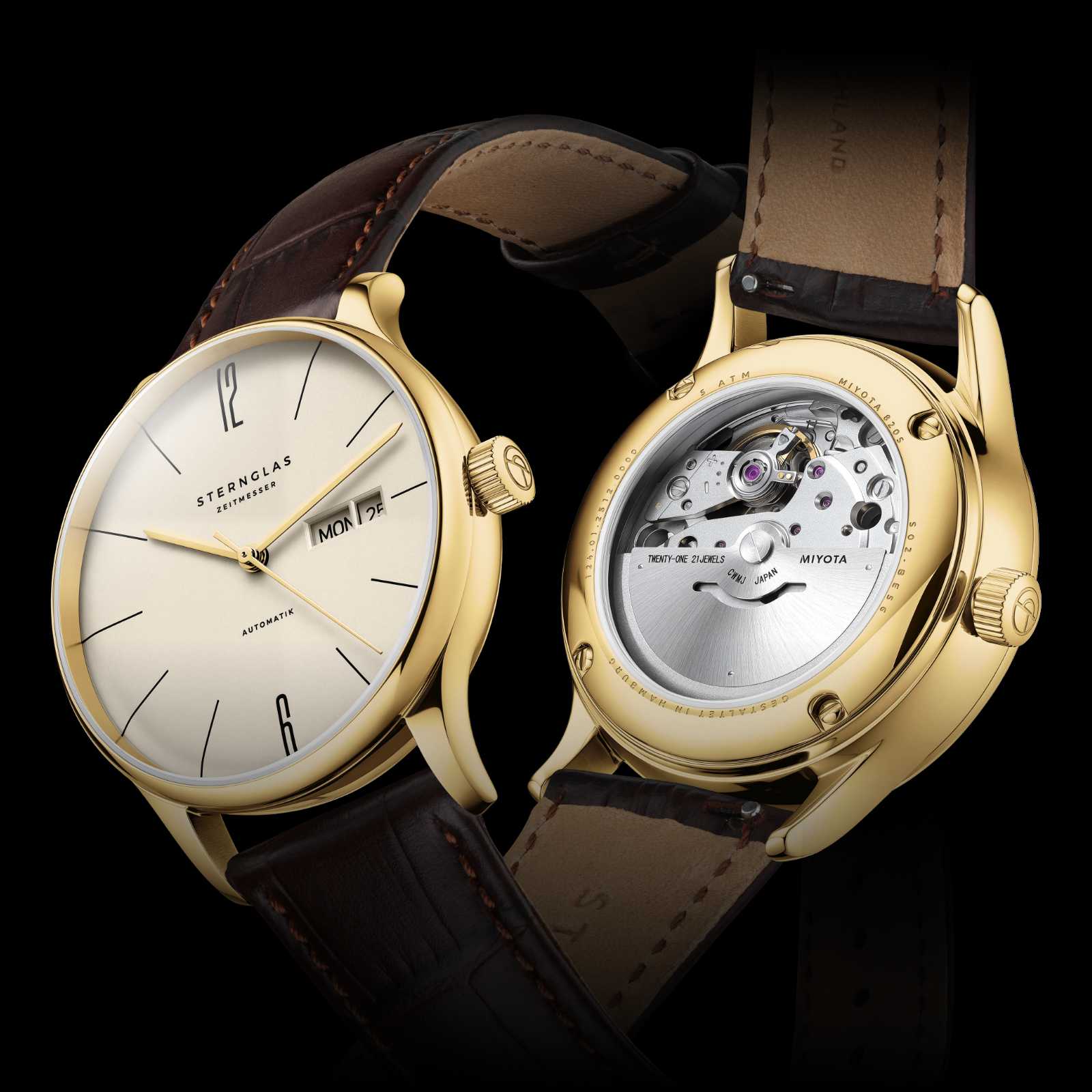 sternglas-berlin-automatik-herrenuhr-38-mm-leder-sepia-gold image 6