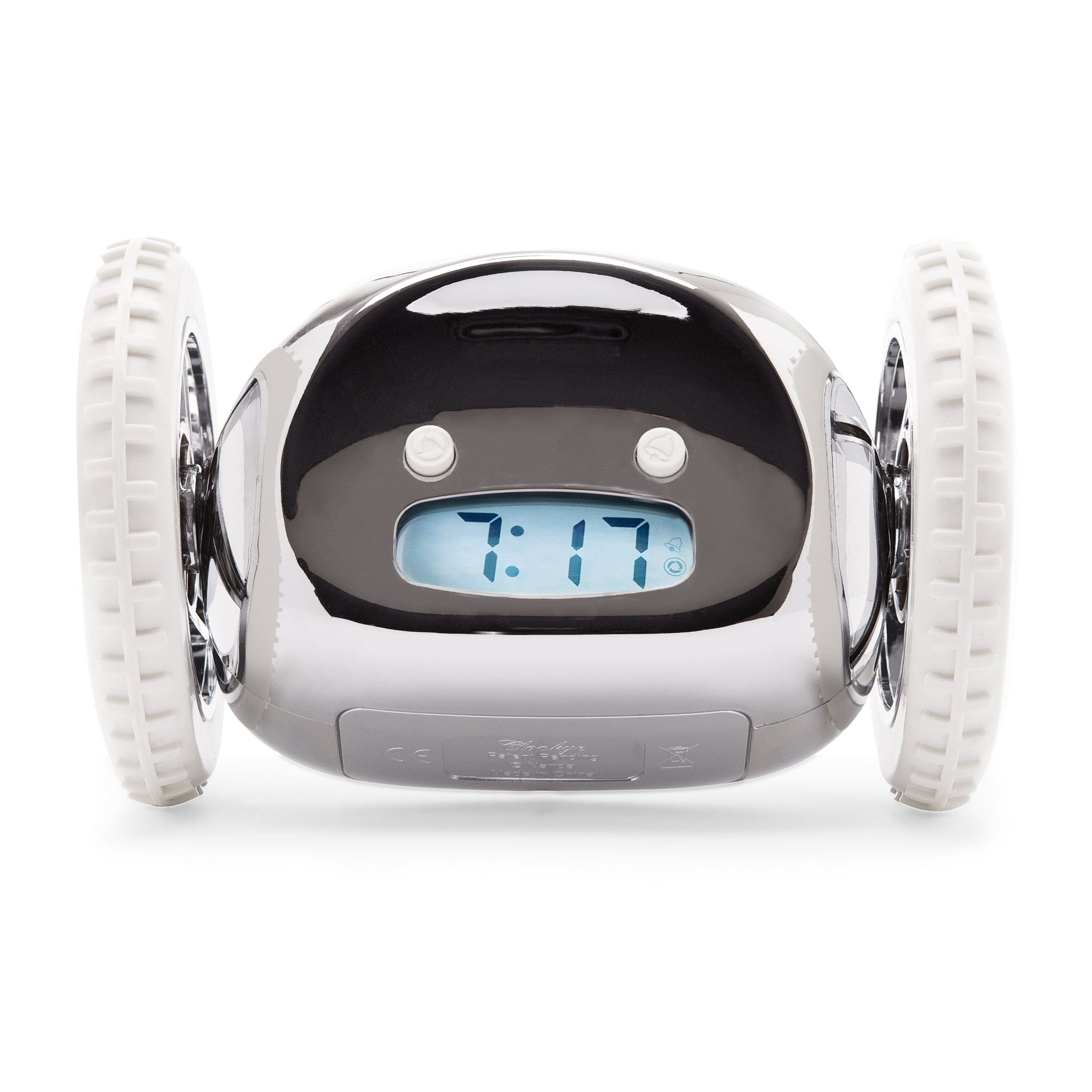 nextime-clocky-chrome-wecker-auf-r-dern-f-hrt-nach-dem-ersten-snooze-los image 1
