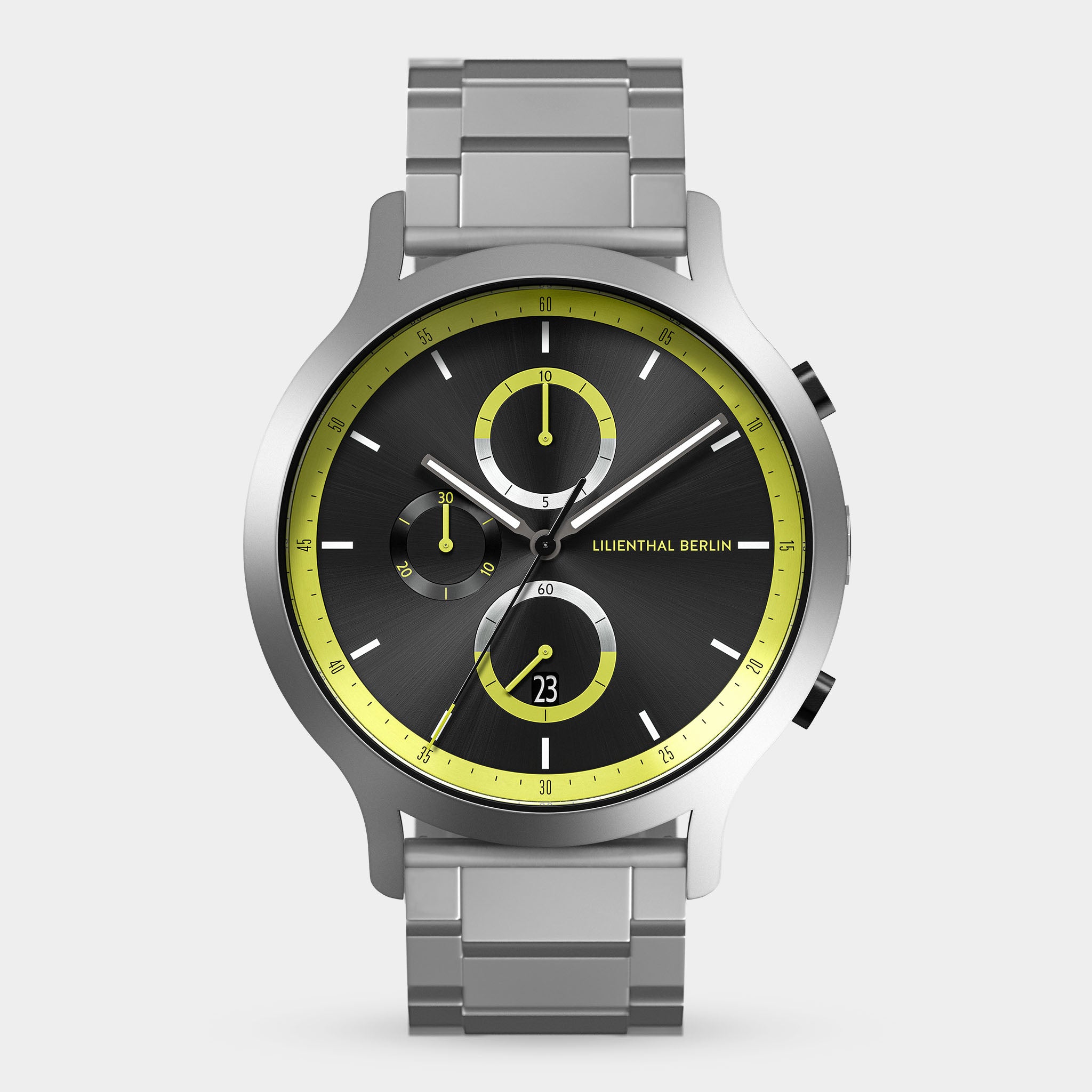 lilienthal-berlin-chronograph-remix-ii-herrenuhr-grau-gr-n image 1
