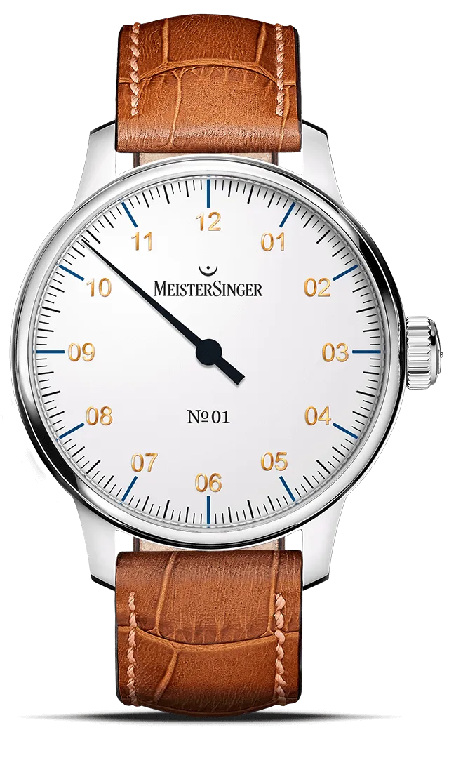 meistersinger-n-01-armbanduhr-wei image 1