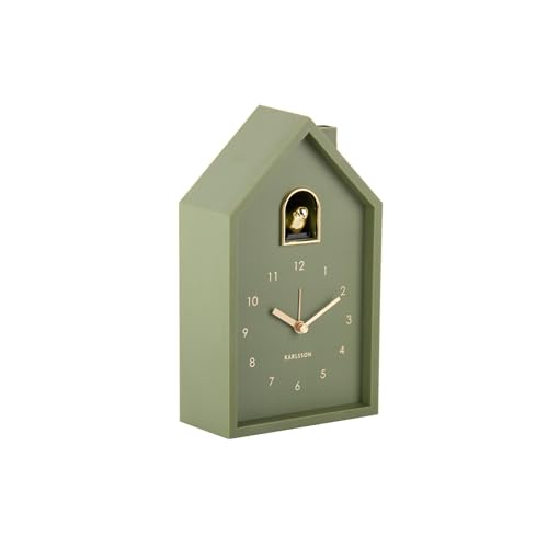 karlsson-modern-cuckoo-oro-wecker-gr-n-15-x-11-5-x-20-cm image 7