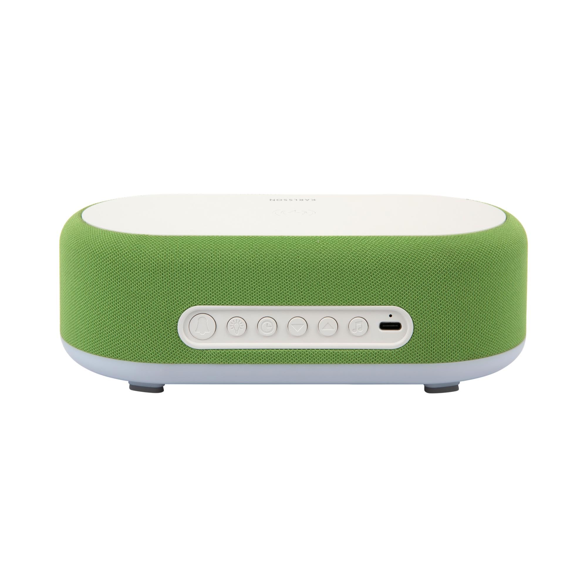 karlsson-vogue-wecker-hellgr-n-19-8-x-9-8-x-7-cm-mit-bluetooth-lautsprecher-und- image 5