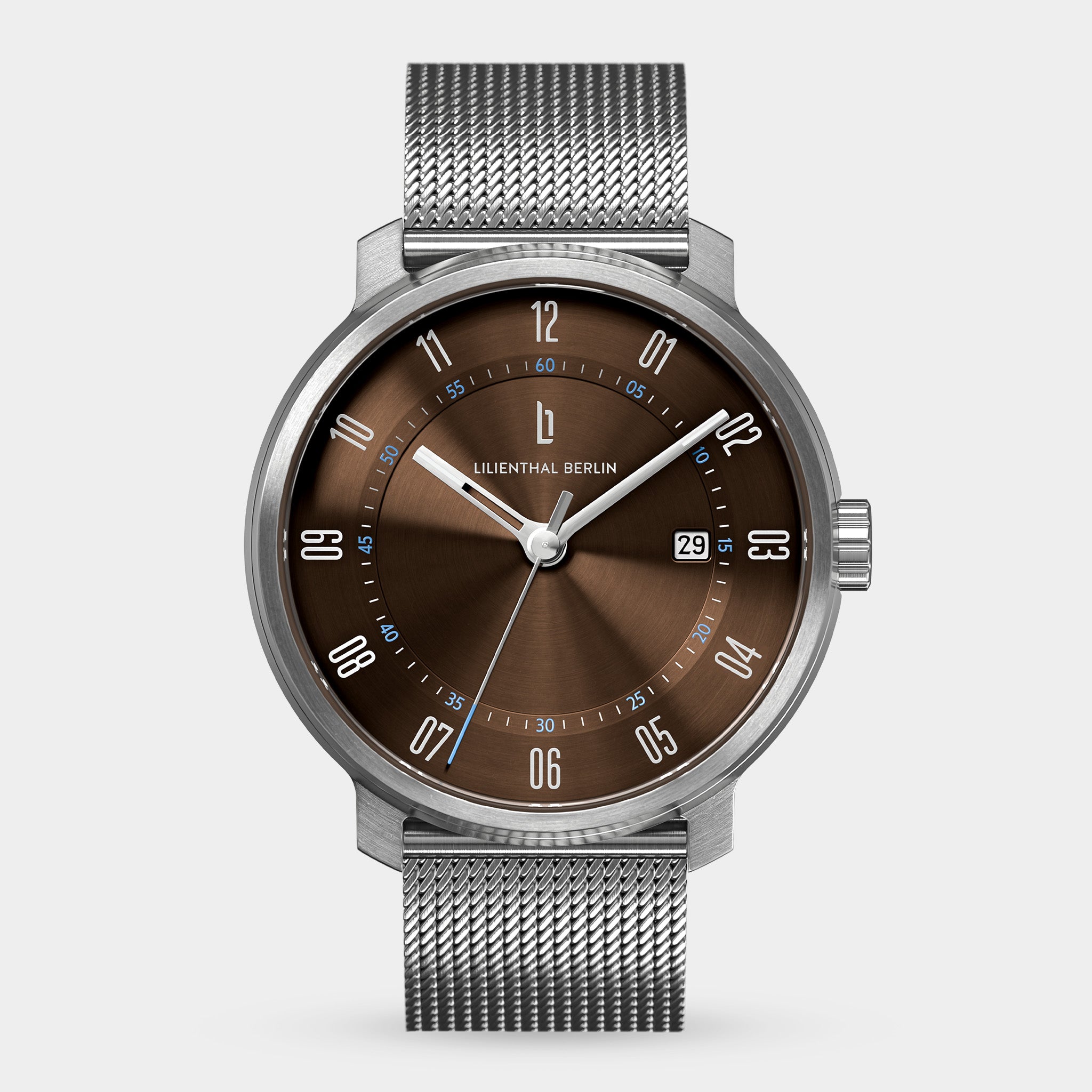 lilienthal-berlin-neolux-automatik-armbanduhr-silver-brown-42-mm image 1
