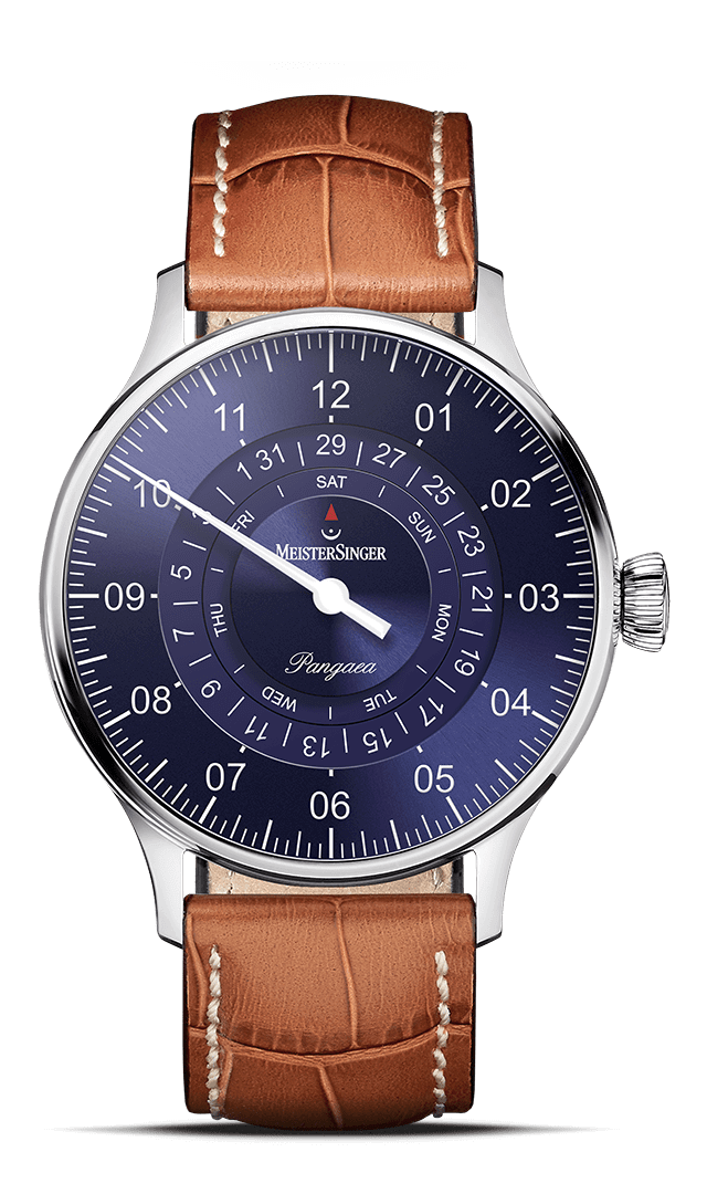 meistersinger-pangaea-day-date-armbanduhr-sonnenschliff-blau image 1