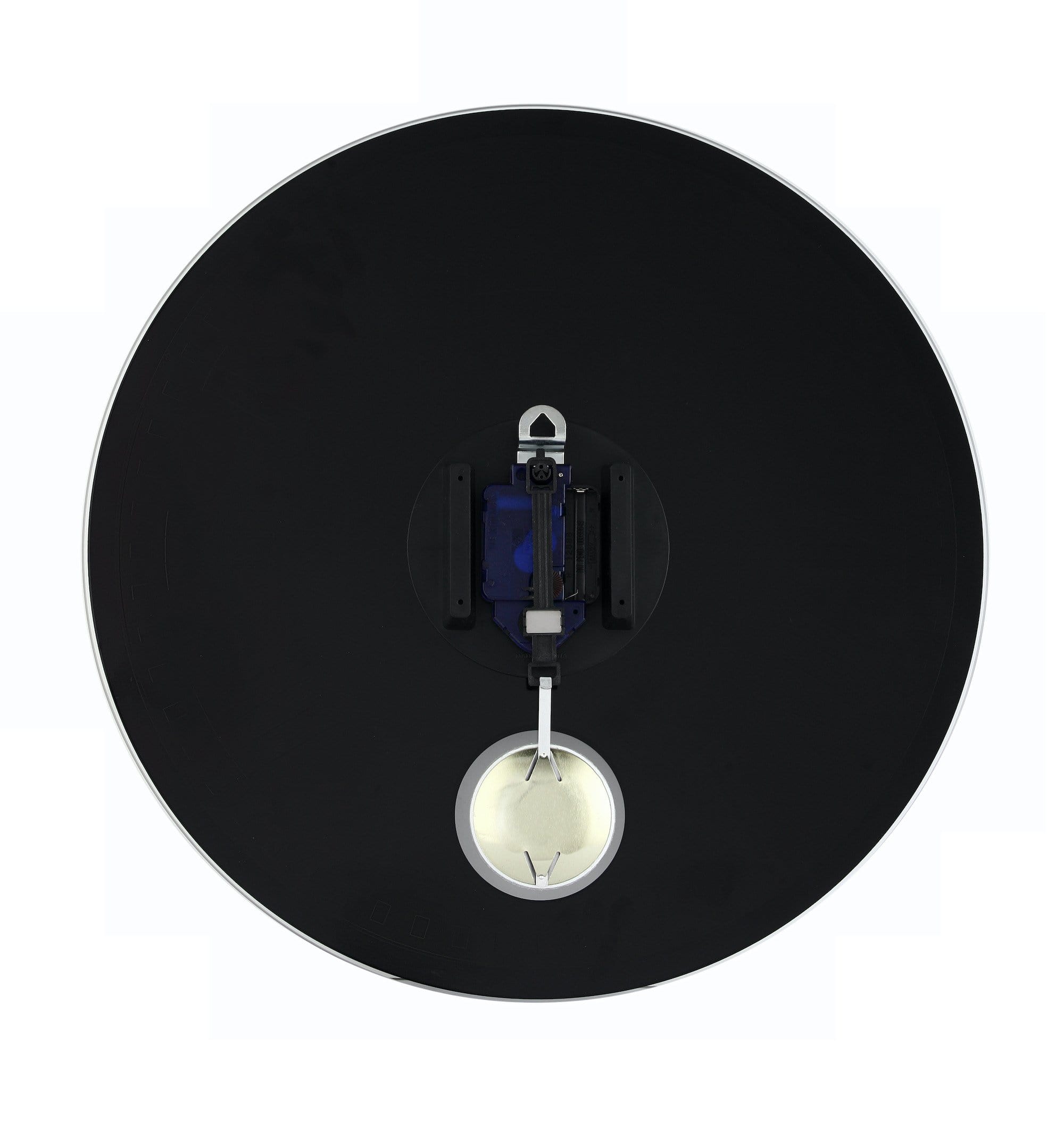 nextime-romana-wanduhr-glas-43-cm-mit-pendel-schwarz-altwei image 7