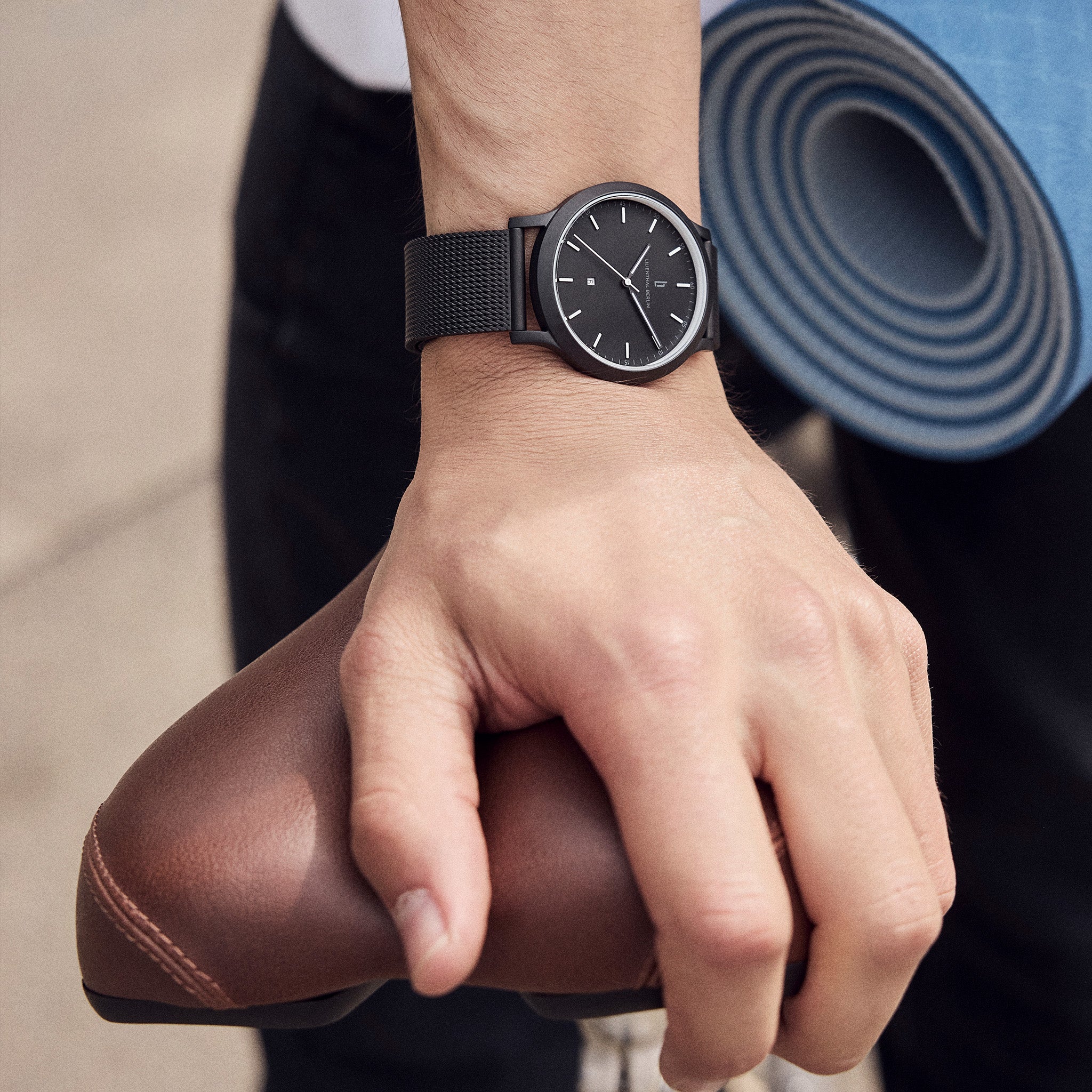 lilienthal-berlin-huxley-black-white-armbanduhr image 8