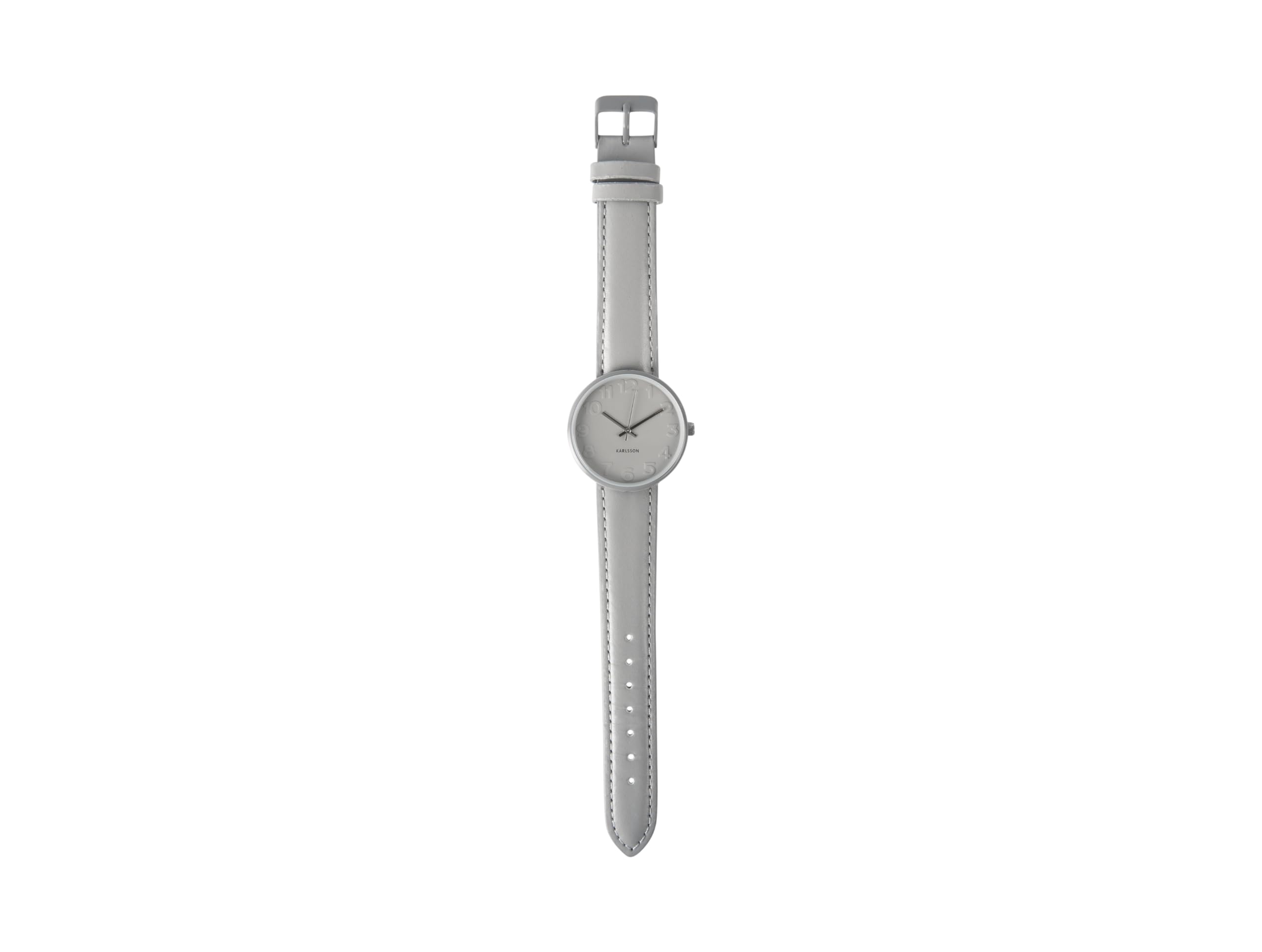 karlsson-ms-grey-damen-armbanduhr-stahl-mausgrau-3-2-cm image 4